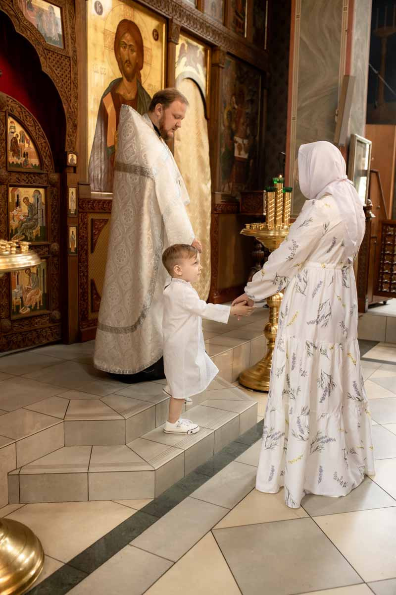 Таинство Крещения Данила и Саши. Фотограф в Железнодорожном и Балашихе
