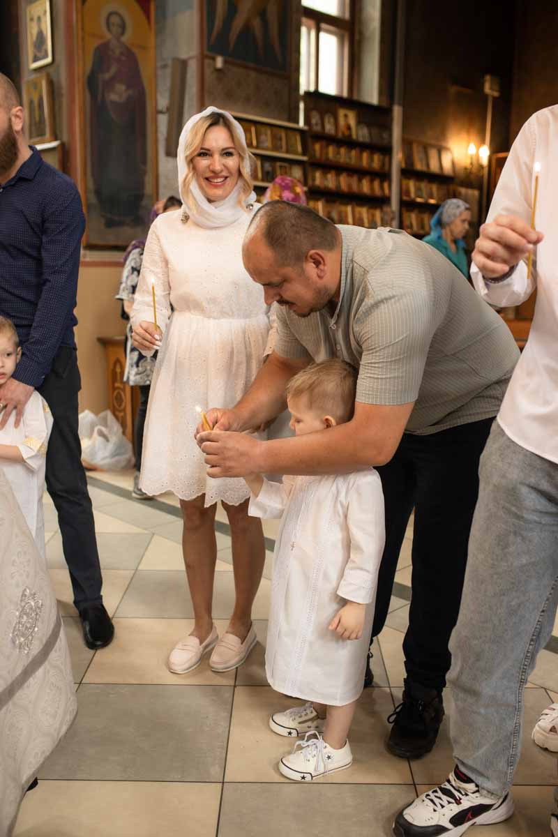 Таинство Крещения Данила и Саши. Фотограф в Железнодорожном и Балашихе