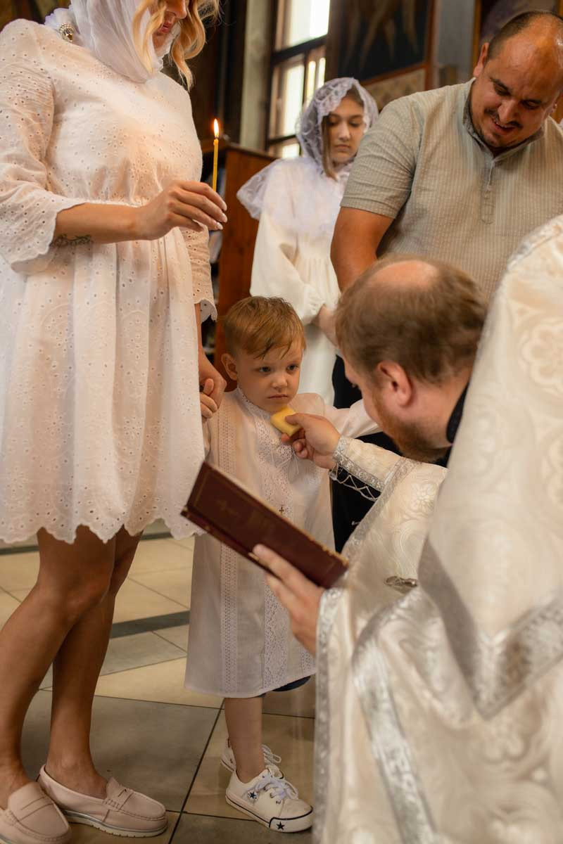Таинство Крещения Данила и Саши. Фотограф в Железнодорожном и Балашихе