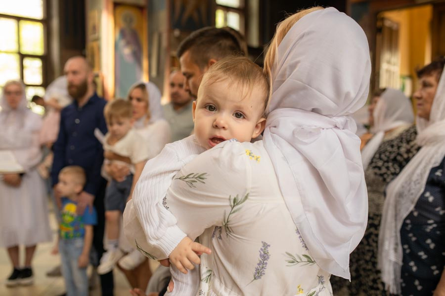 Таинство Крещения Данила и Саши. Фотограф в Железнодорожном и Балашихе