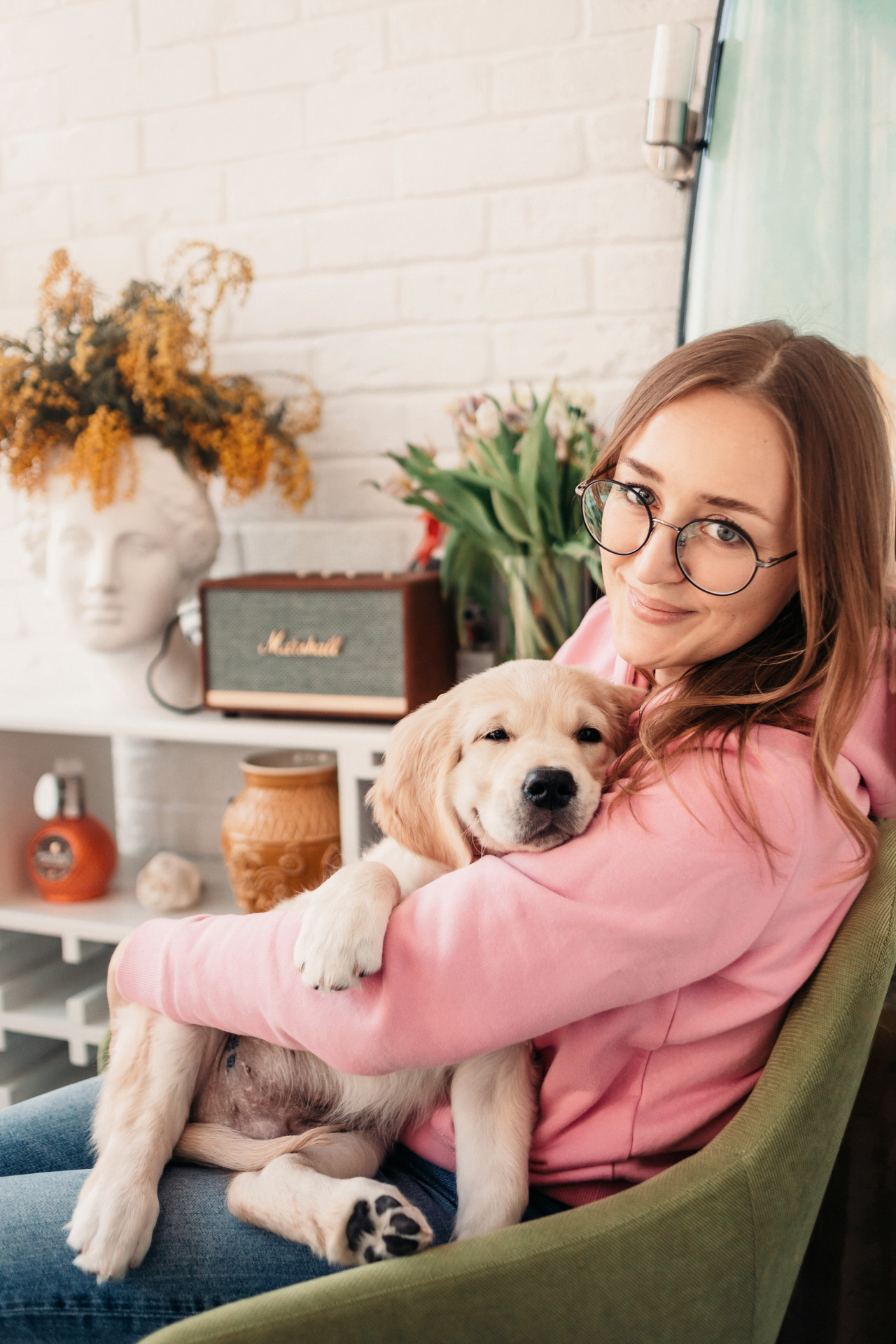 Наталья и Шелби. Фотограф-анималист Елена Радченко, Москва