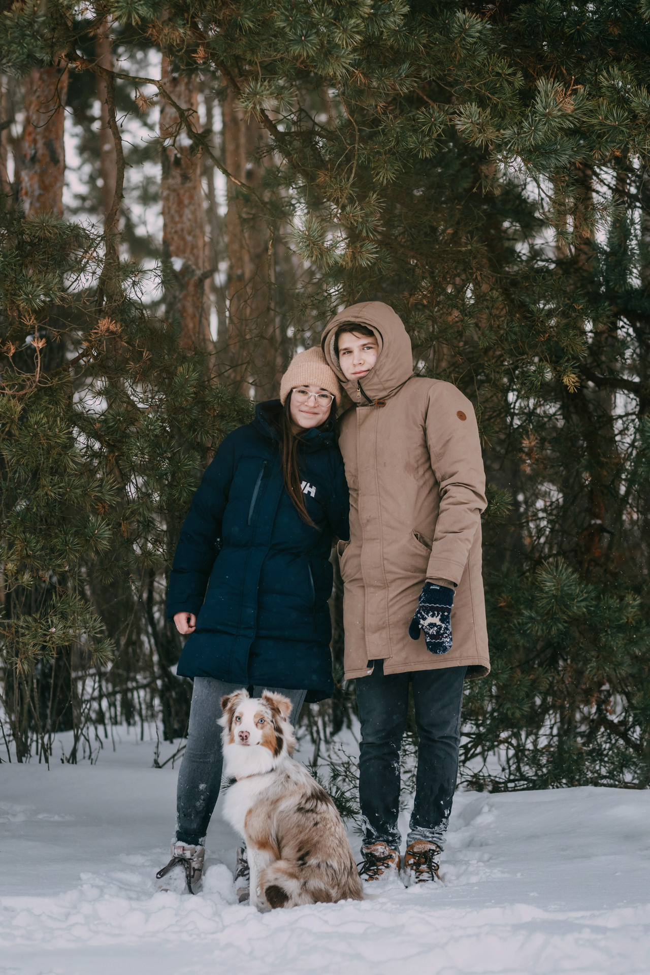 Наташа, Стас и Элфи. Фотограф-анималист Елена Радченко, Москва