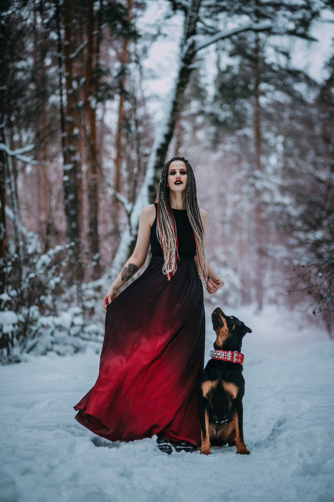 Каринэ и Цири. Фотограф-анималист Елена Радченко, Москва