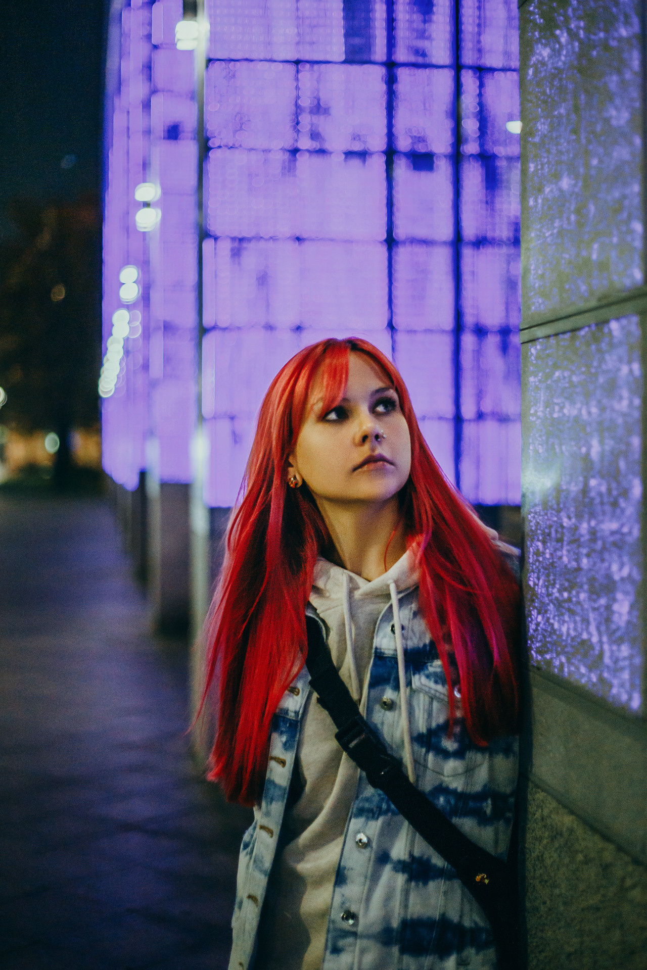 Маша в неоне. Фотограф-анималист Елена Радченко, Москва