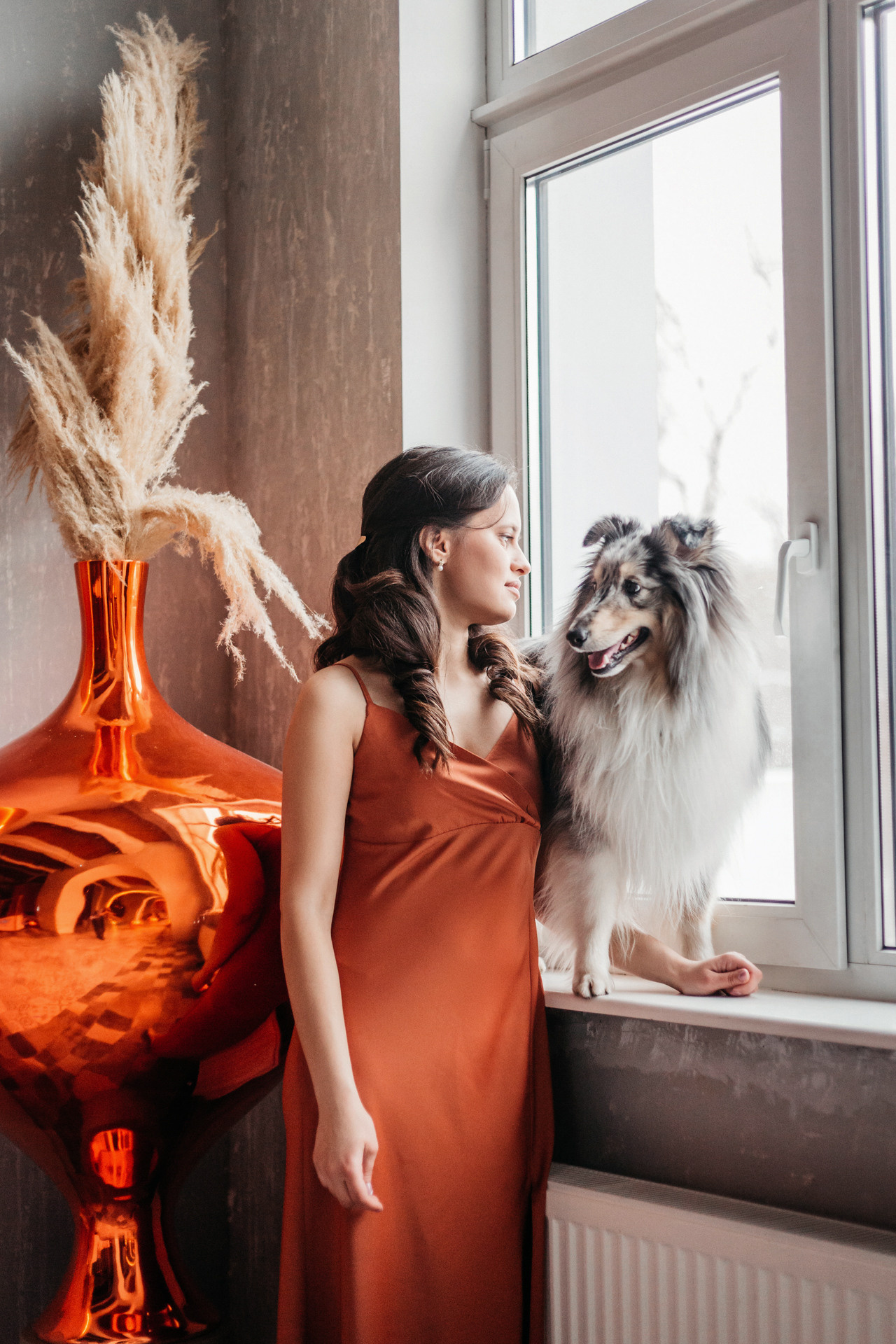 Аня и Скай. Фотограф-анималист Елена Радченко, Москва