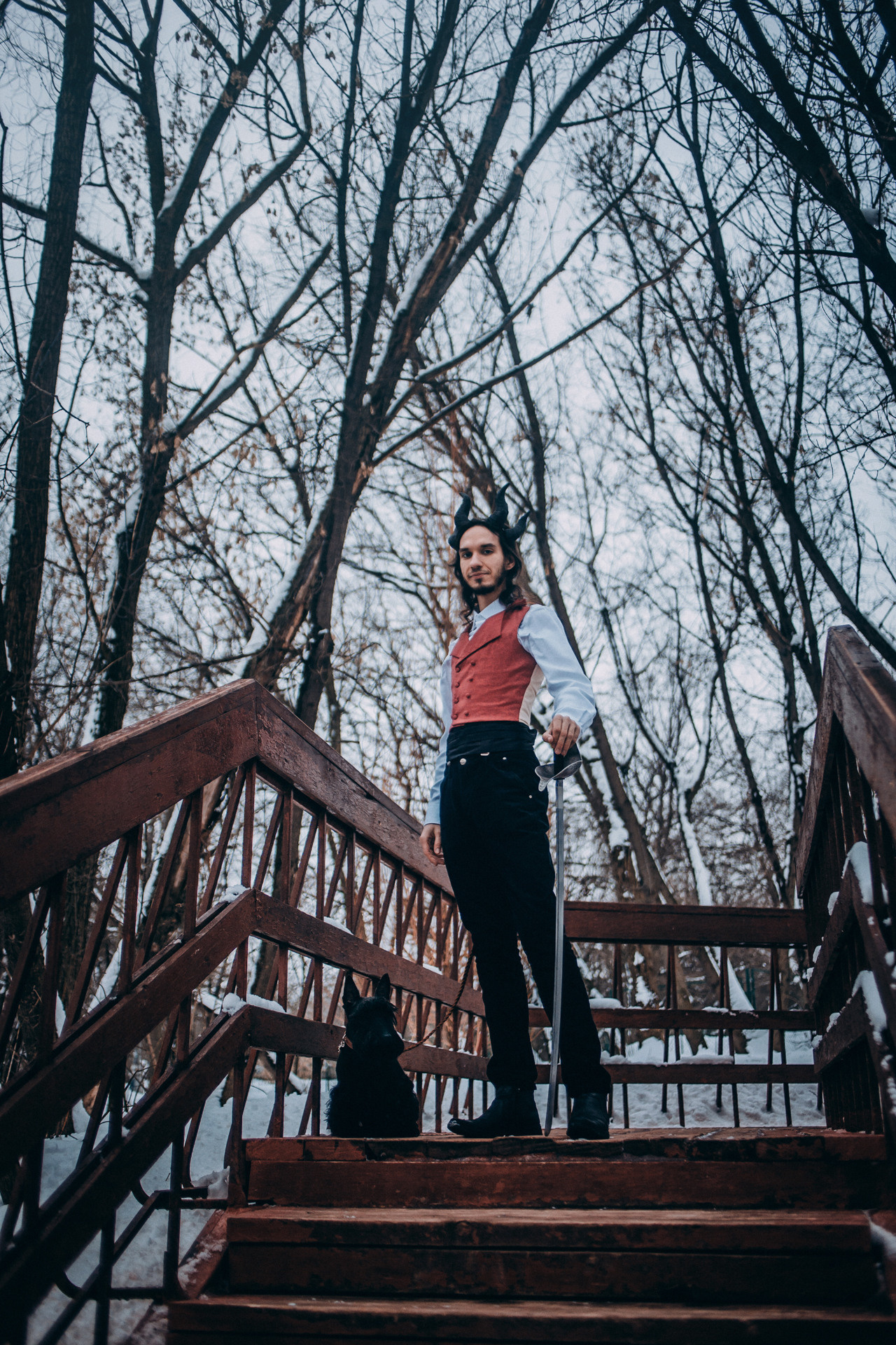 Сергей и Урса. Фотограф-анималист Елена Радченко, Москва