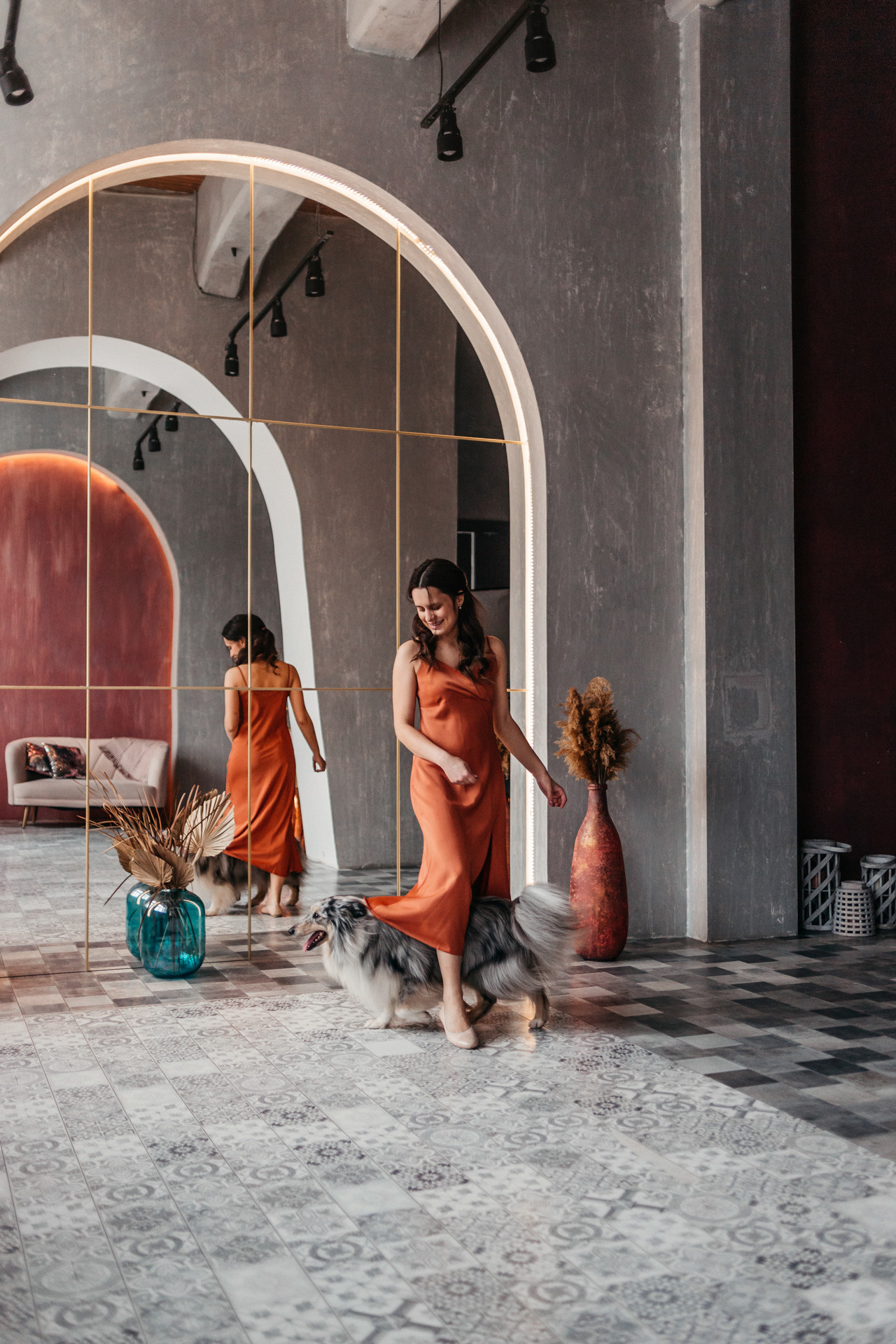 Аня и Скай. Фотограф-анималист Елена Радченко, Москва