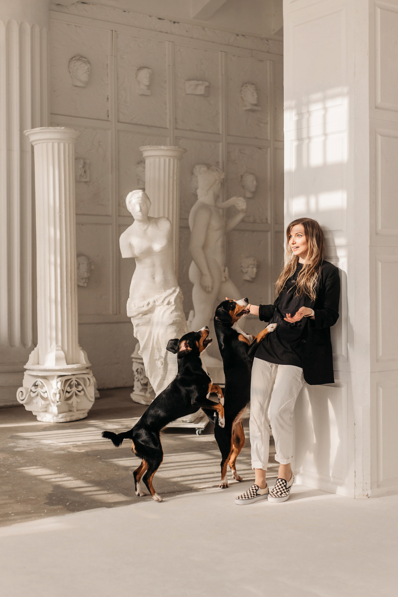 Аня, Вафля и Пикси. Фотограф-анималист Елена Радченко, Москва