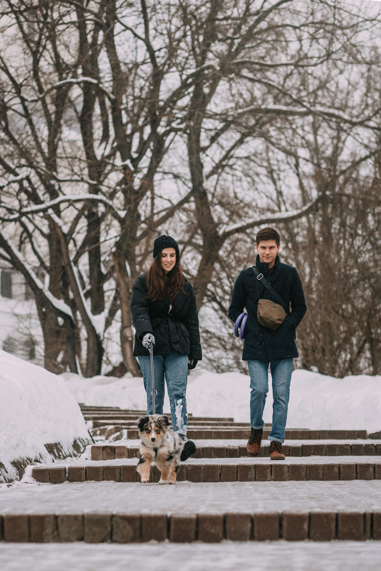 Дарья и Луна. Фотограф-анималист Елена Радченко, Москва