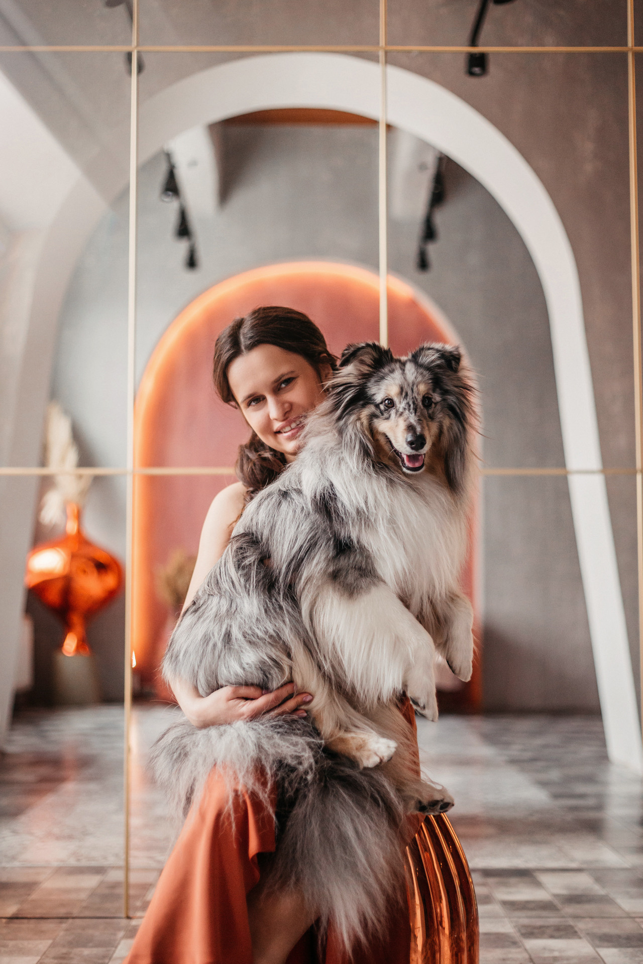 Аня и Скай. Фотограф-анималист Елена Радченко, Москва