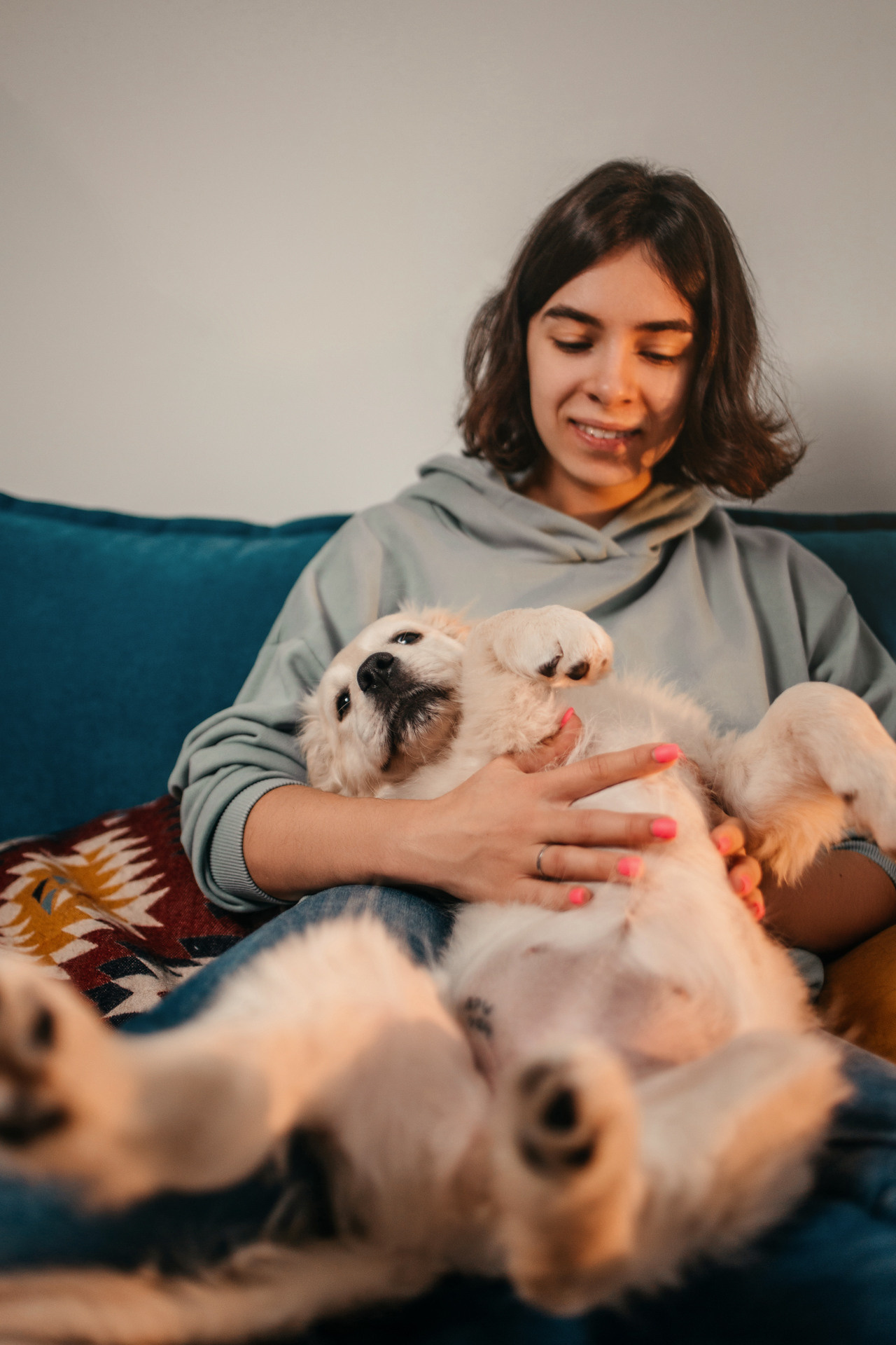 Настя, Вальда и Флер. Фотограф-анималист Елена Радченко, Москва