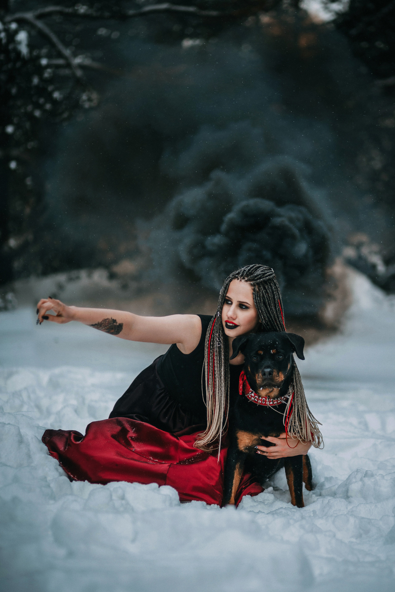 Каринэ и Цири. Фотограф-анималист Елена Радченко, Москва