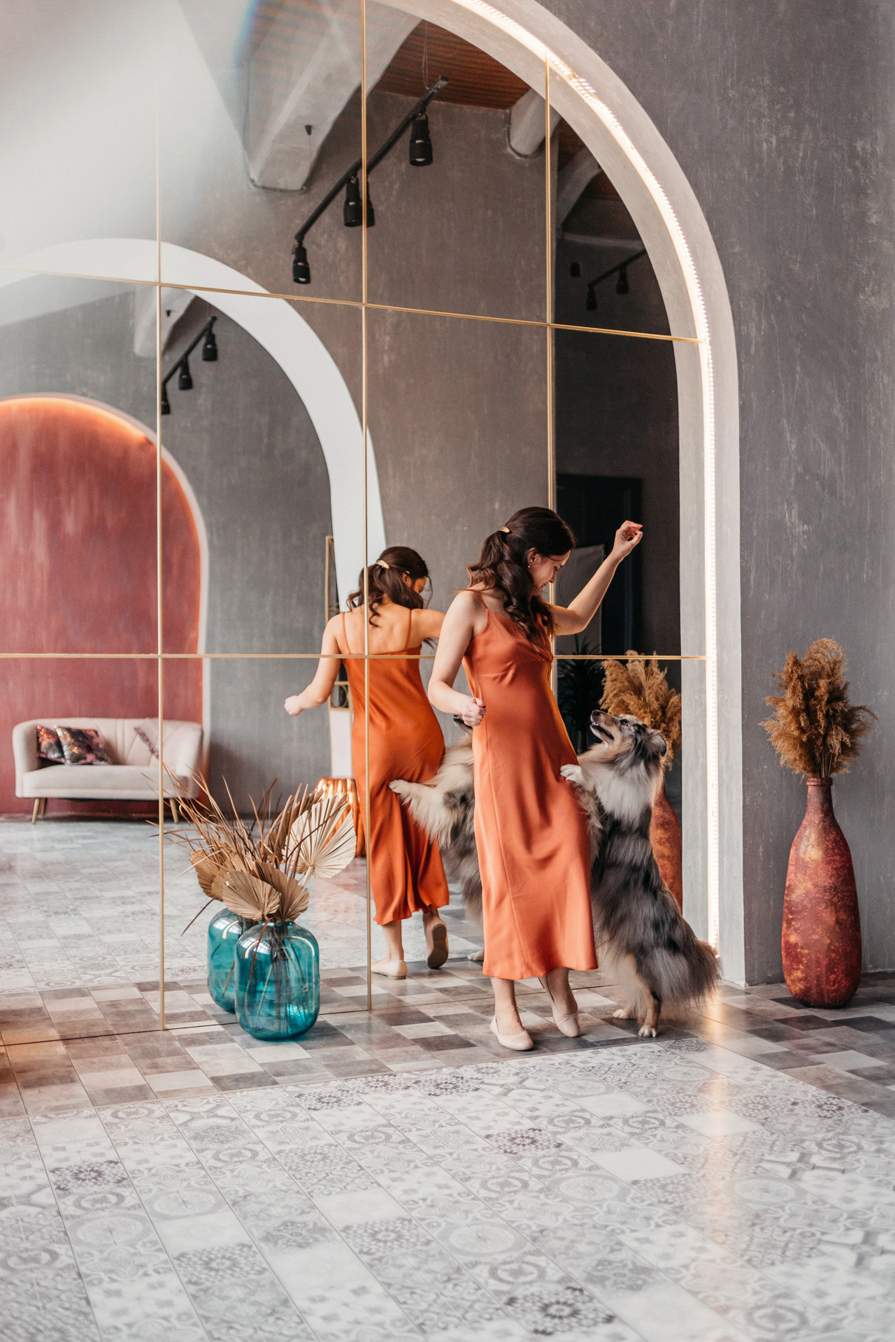 Аня и Скай. Фотограф-анималист Елена Радченко, Москва