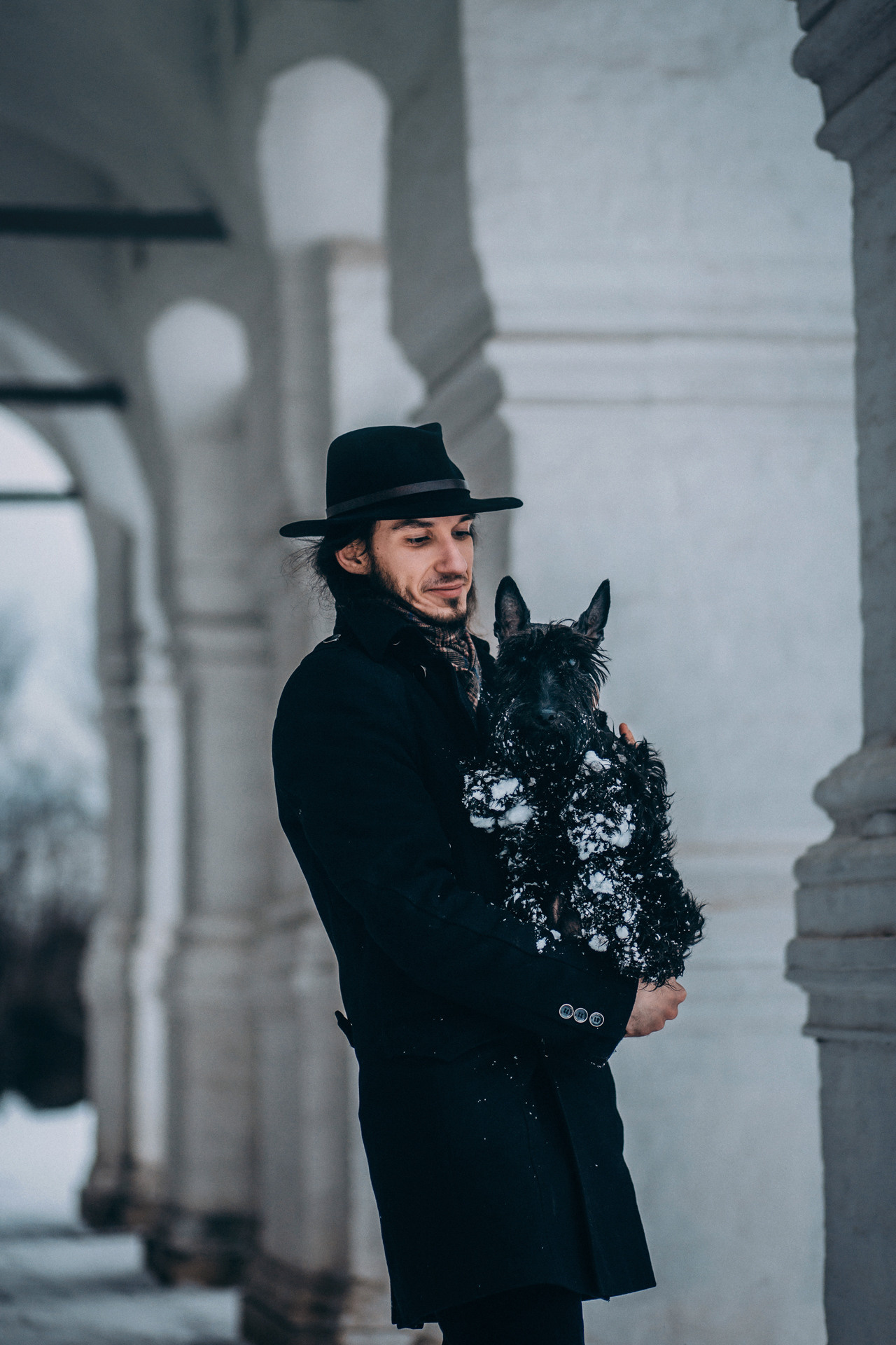 Сергей и Урса. Фотограф-анималист Елена Радченко, Москва