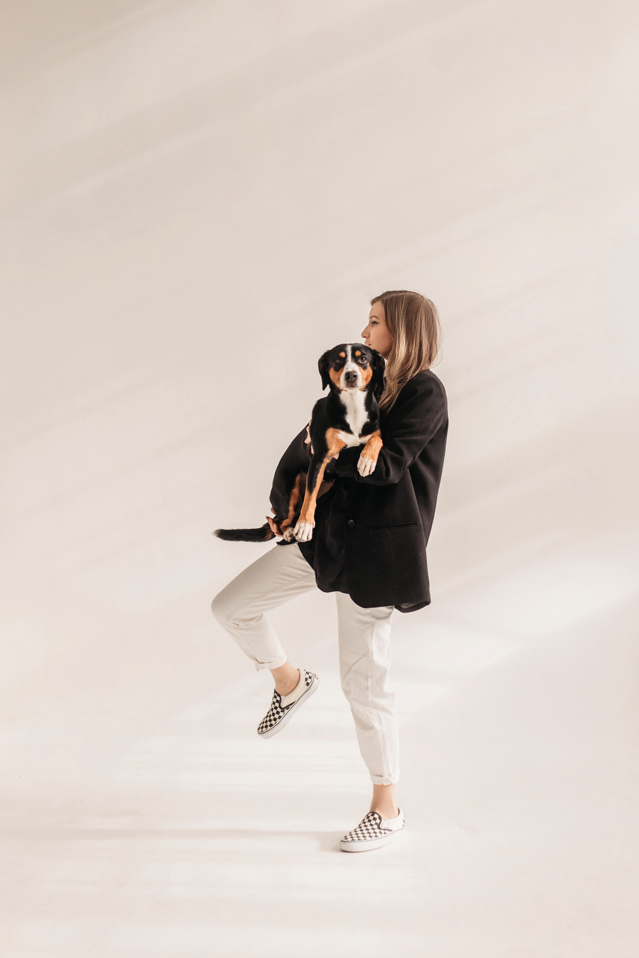 Аня, Вафля и Пикси. Фотограф-анималист Елена Радченко, Москва