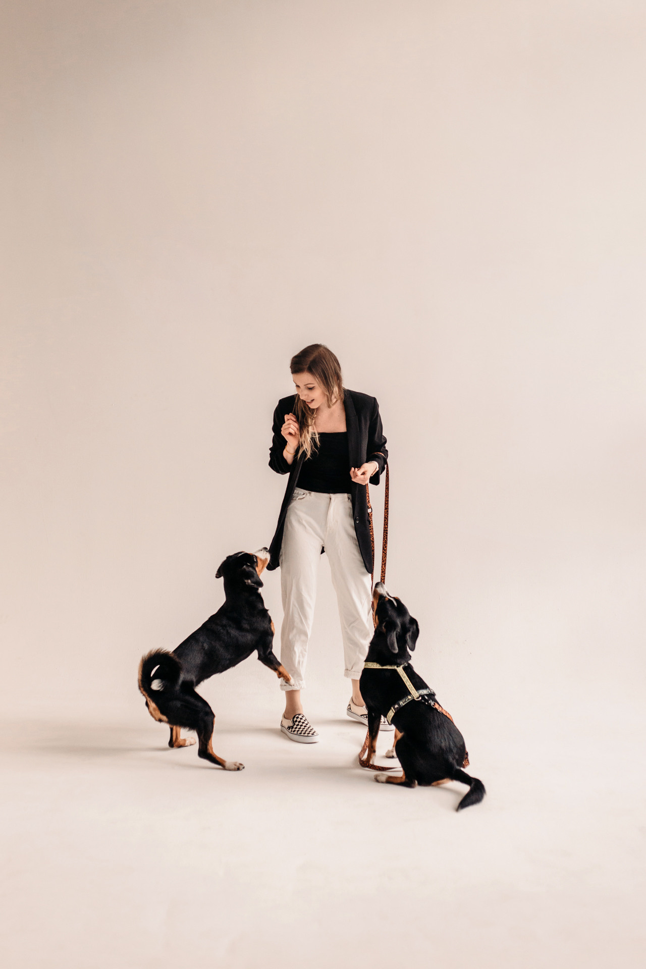 Аня, Вафля и Пикси. Фотограф-анималист Елена Радченко, Москва