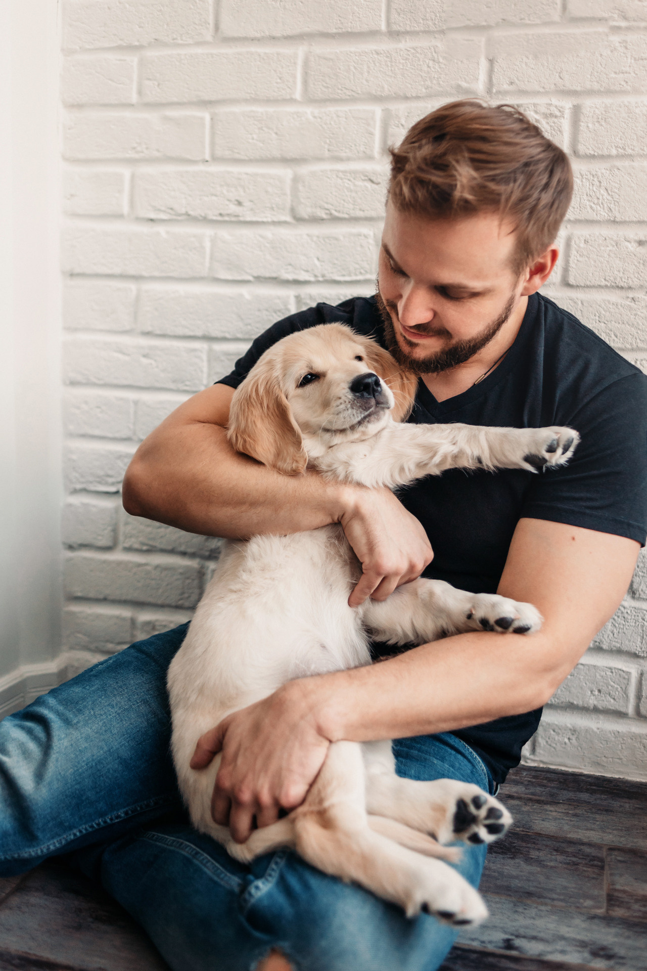 Наталья и Шелби. Фотограф-анималист Елена Радченко, Москва
