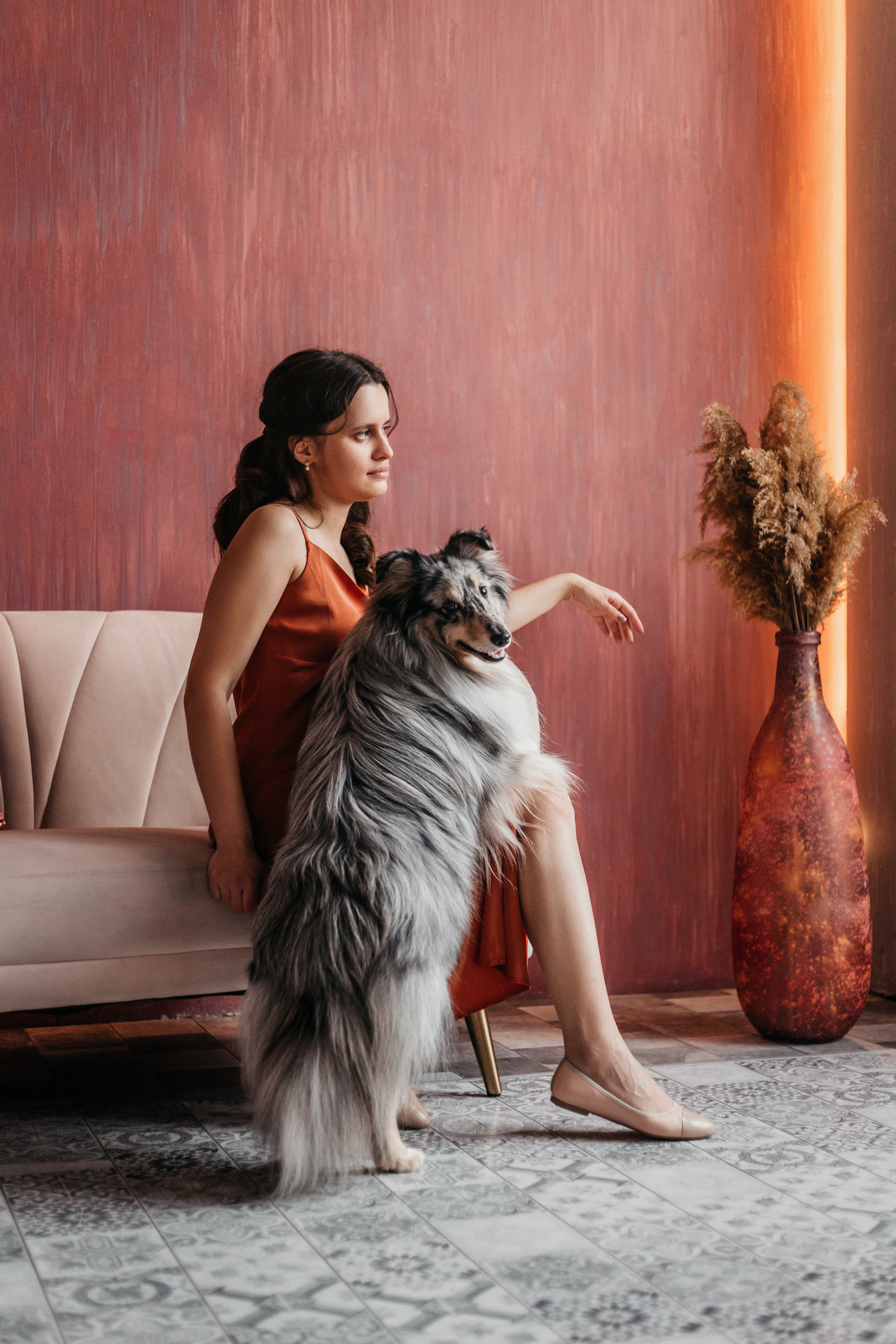 Аня и Скай. Фотограф-анималист Елена Радченко, Москва