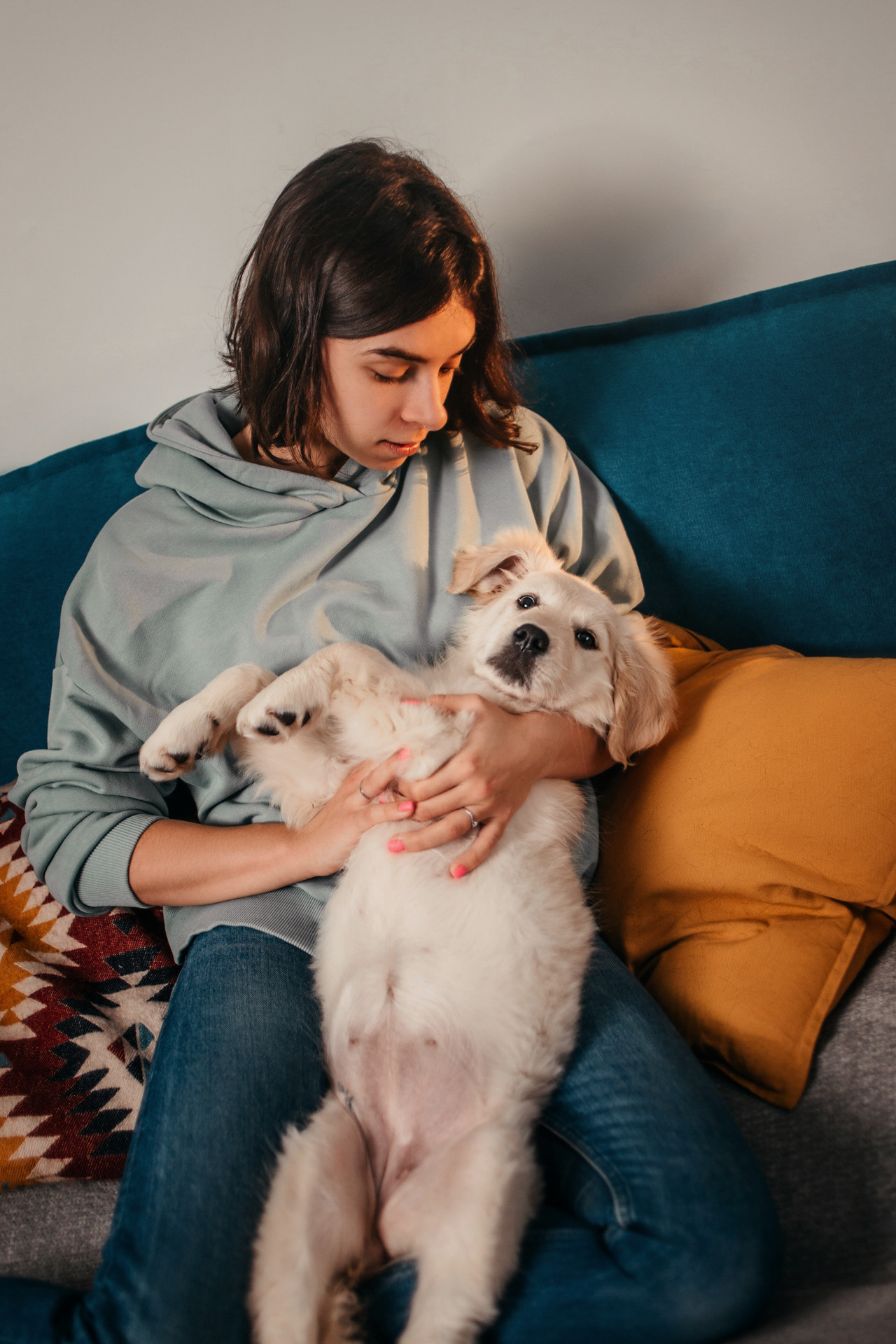 Настя, Вальда и Флер. Фотограф-анималист Елена Радченко, Москва