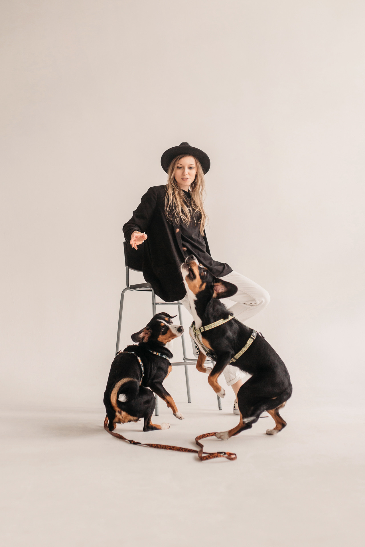 Аня, Вафля и Пикси. Фотограф-анималист Елена Радченко, Москва