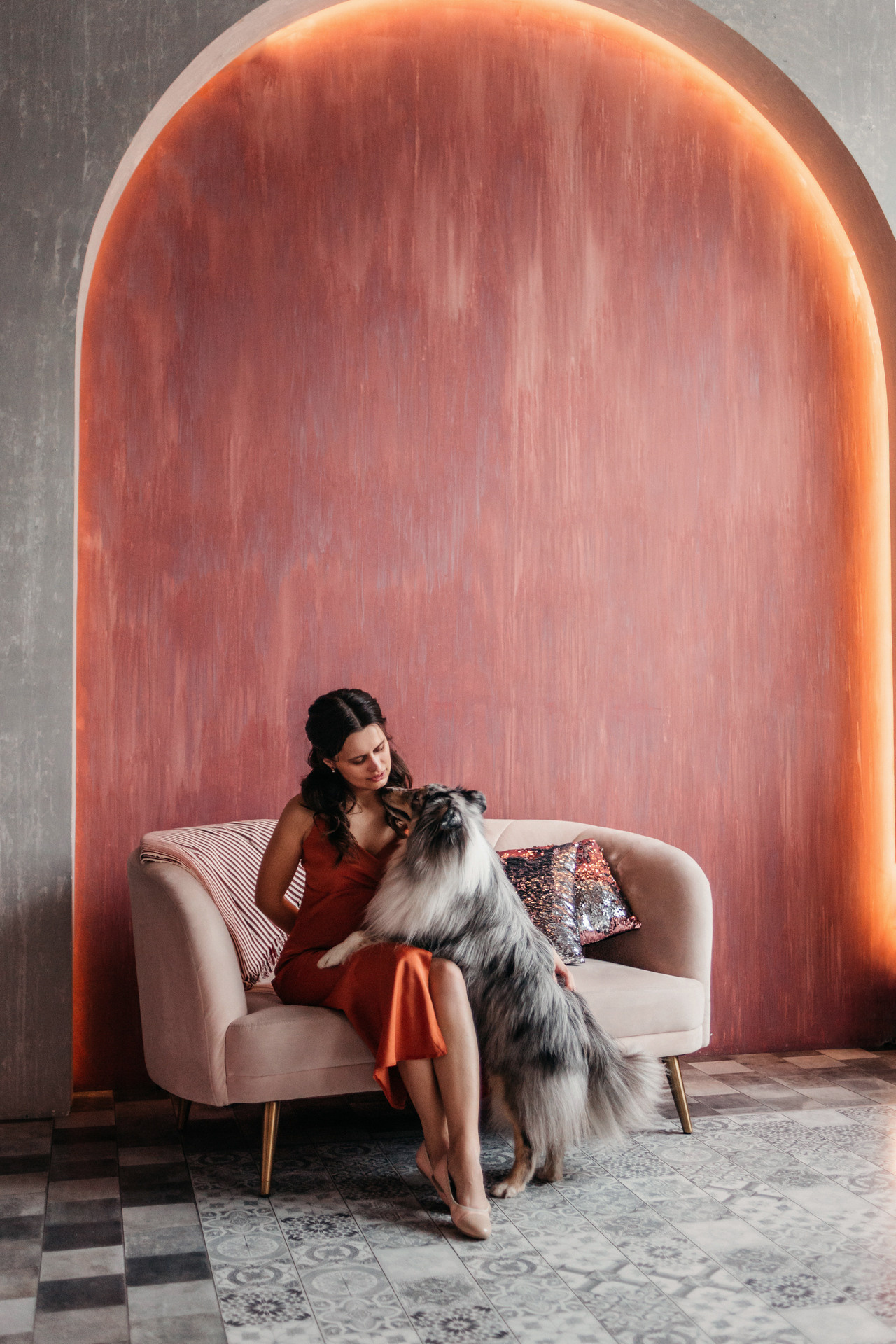 Аня и Скай. Фотограф-анималист Елена Радченко, Москва