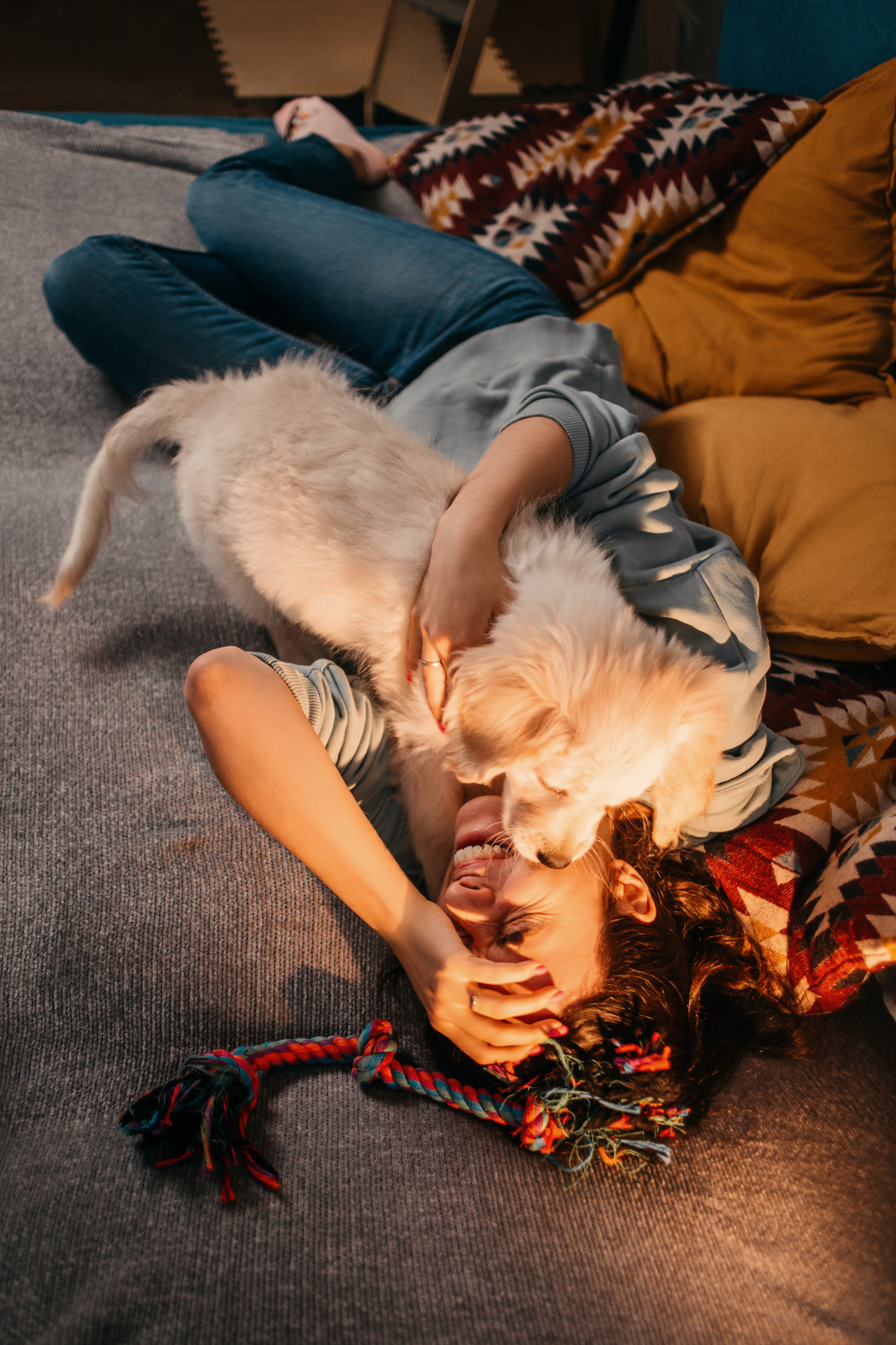 Настя, Вальда и Флер. Фотограф-анималист Елена Радченко, Москва