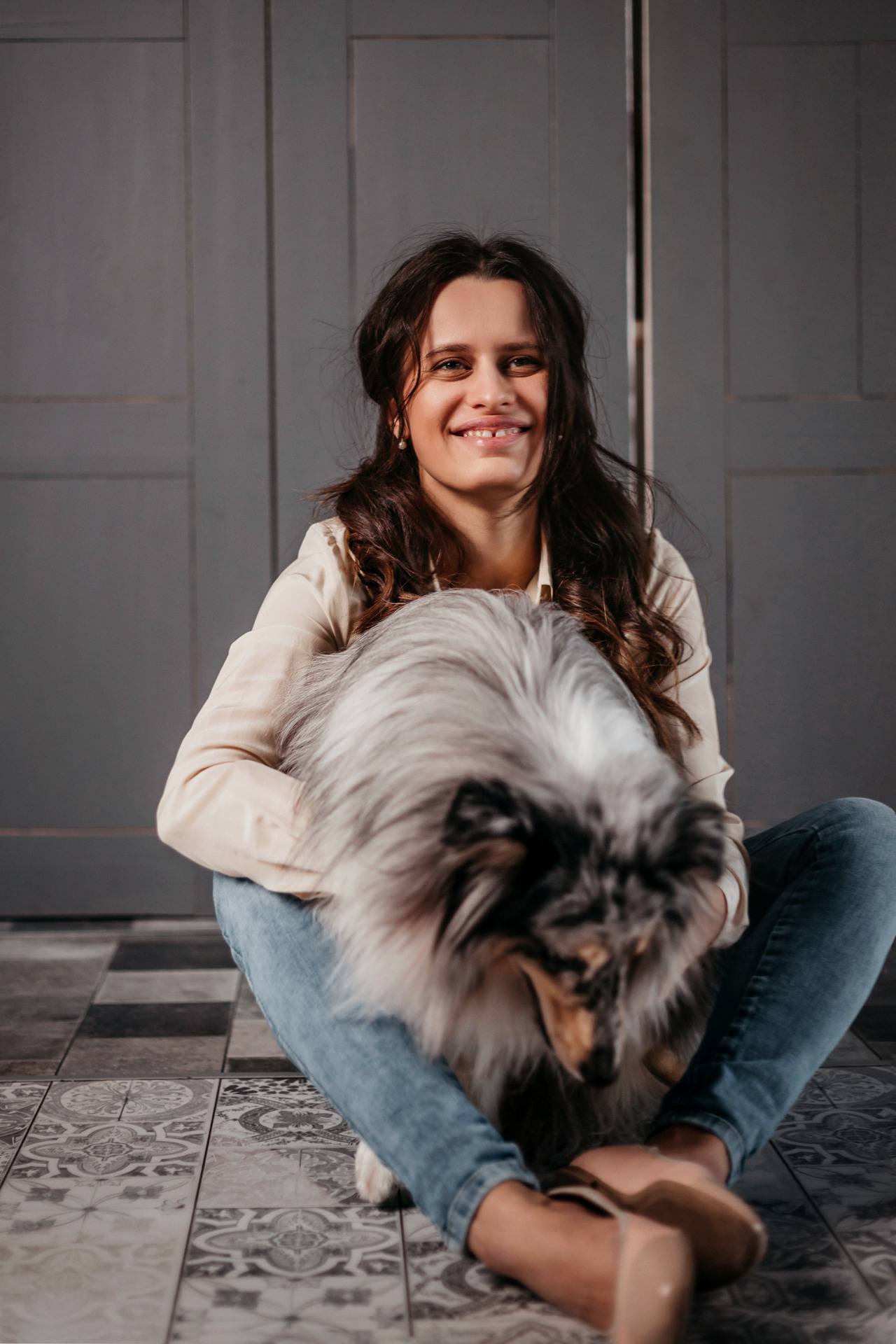 Аня и Скай. Фотограф-анималист Елена Радченко, Москва