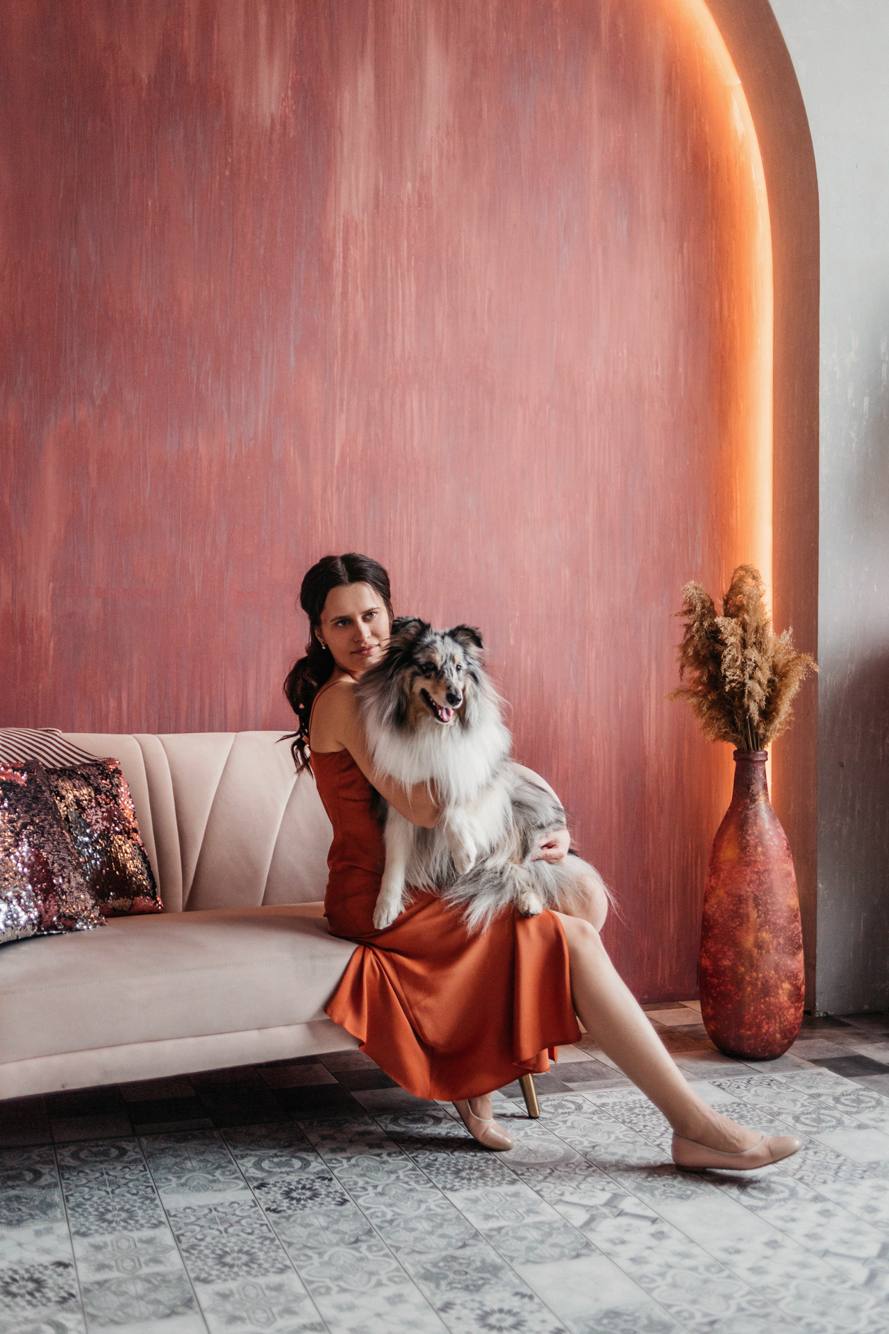 Аня и Скай. Фотограф-анималист Елена Радченко, Москва