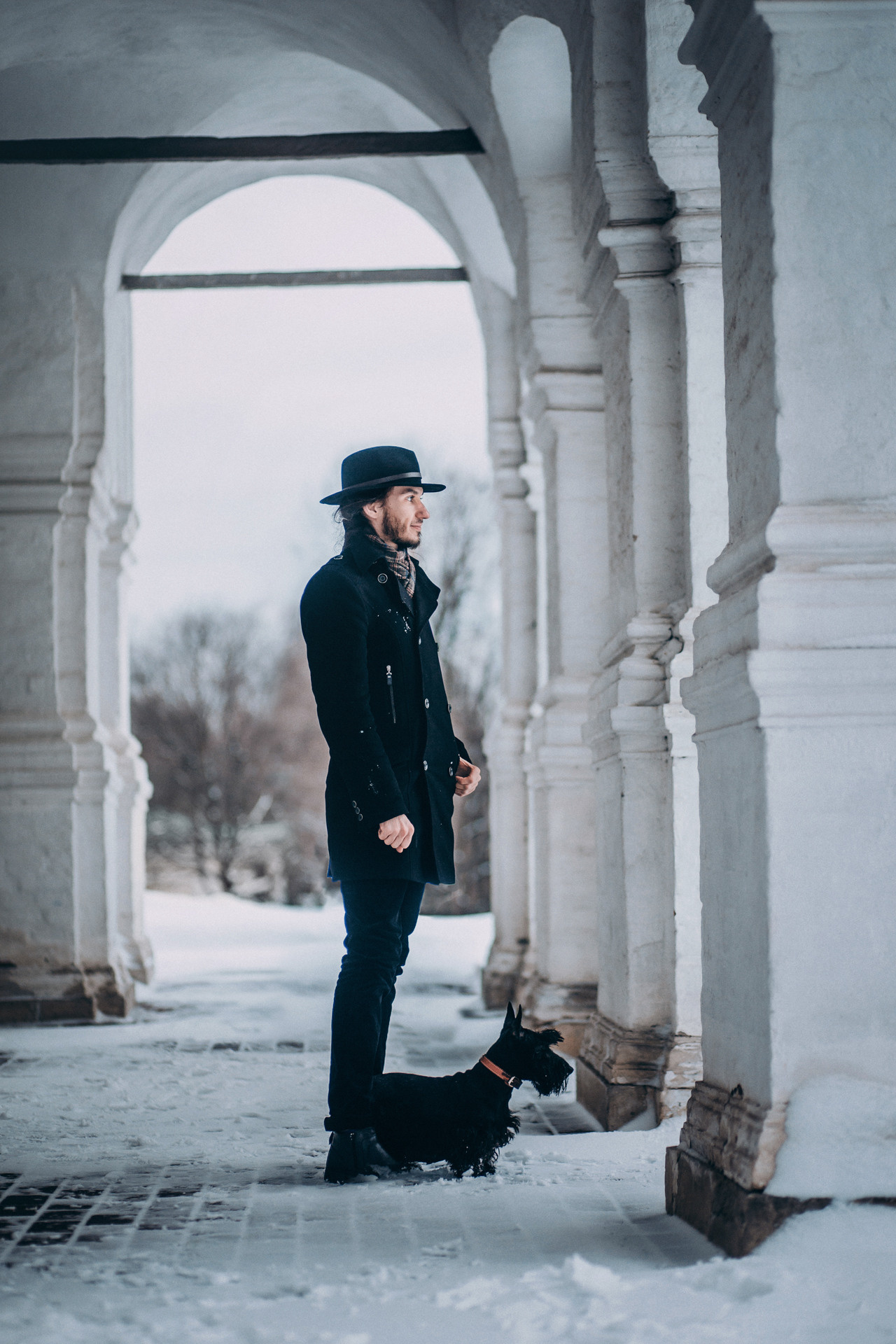 Сергей и Урса. Фотограф-анималист Елена Радченко, Москва