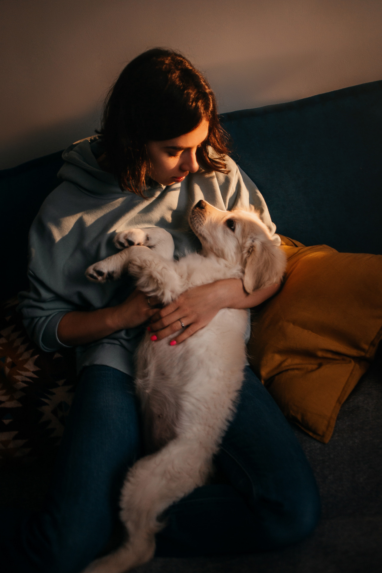 Настя, Вальда и Флер. Фотограф-анималист Елена Радченко, Москва