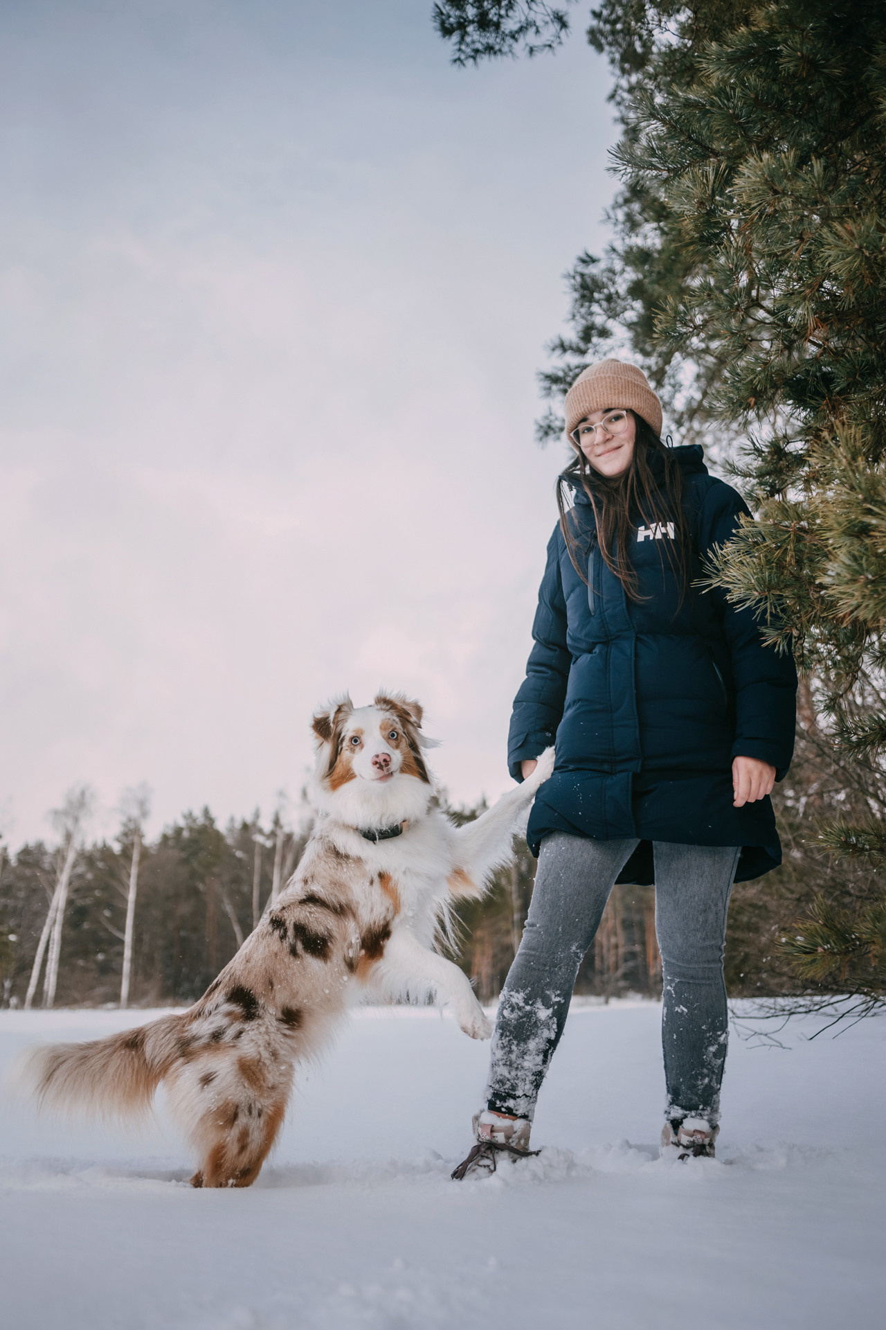 Наташа, Стас и Элфи. Фотограф-анималист Елена Радченко, Москва