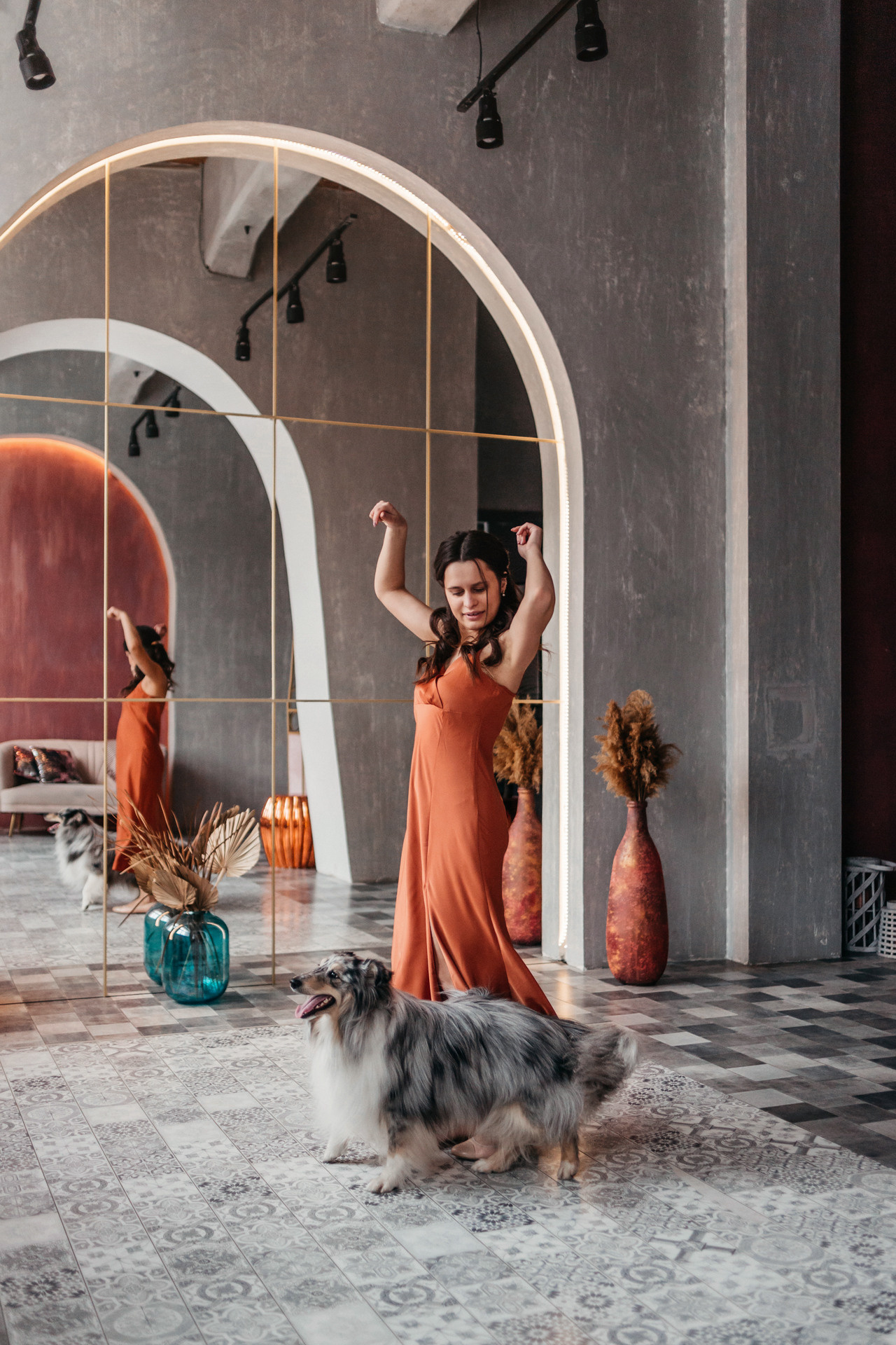 Аня и Скай. Фотограф-анималист Елена Радченко, Москва