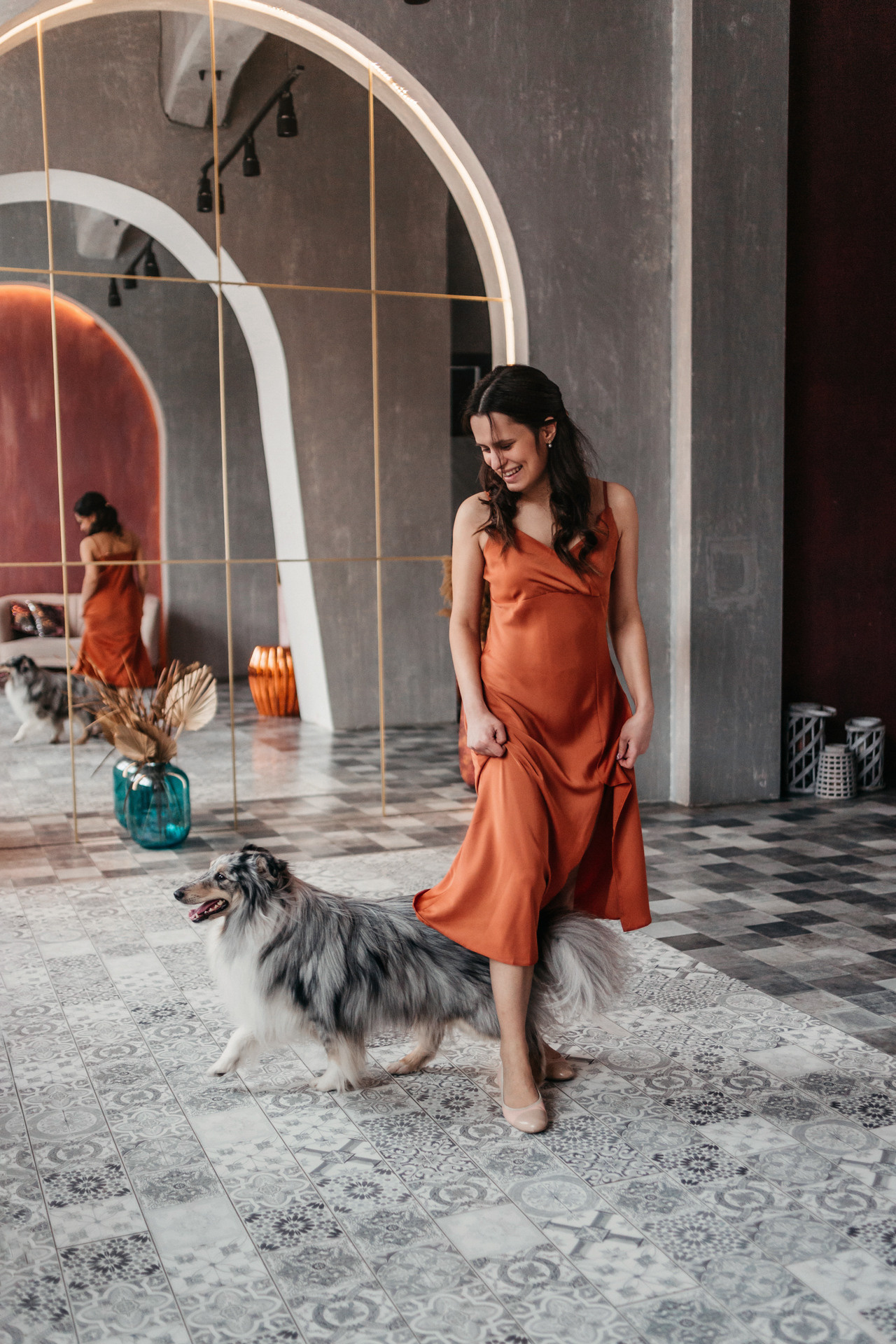 Аня и Скай. Фотограф-анималист Елена Радченко, Москва