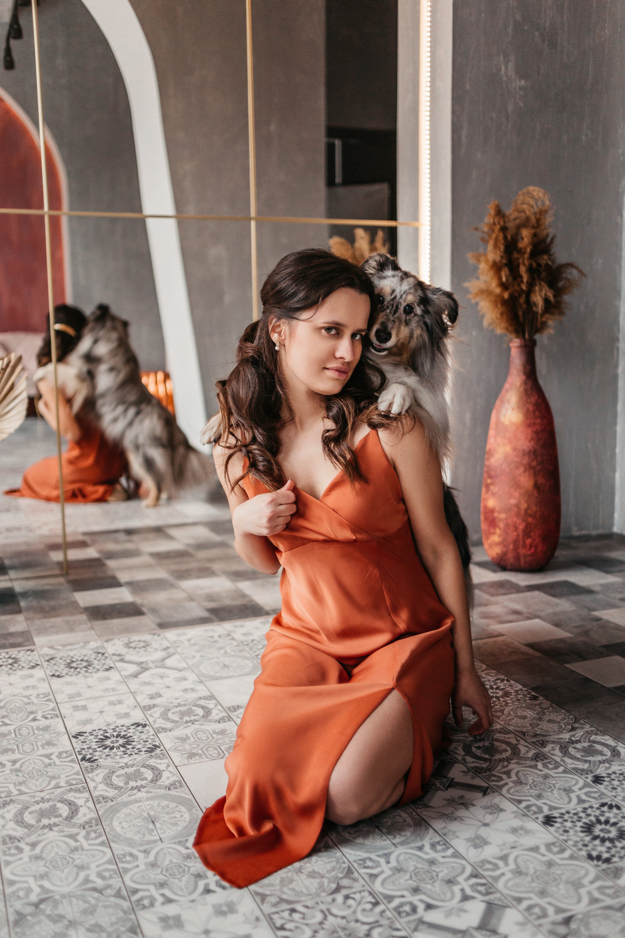 Аня и Скай. Фотограф-анималист Елена Радченко, Москва