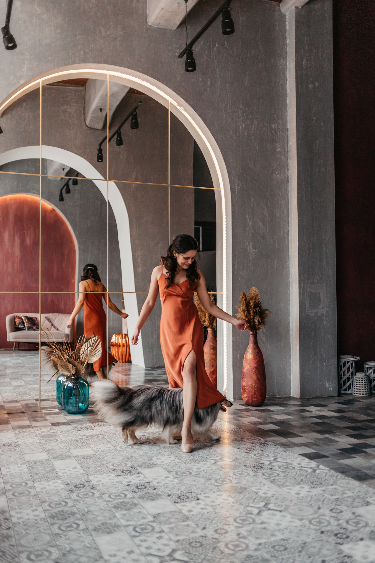 Аня и Скай. Фотограф-анималист Елена Радченко, Москва