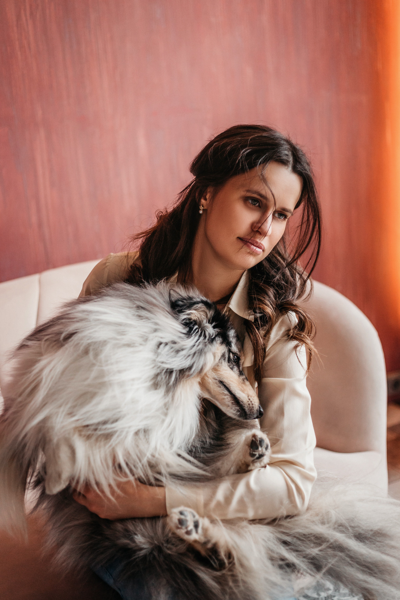 Аня и Скай. Фотограф-анималист Елена Радченко, Москва