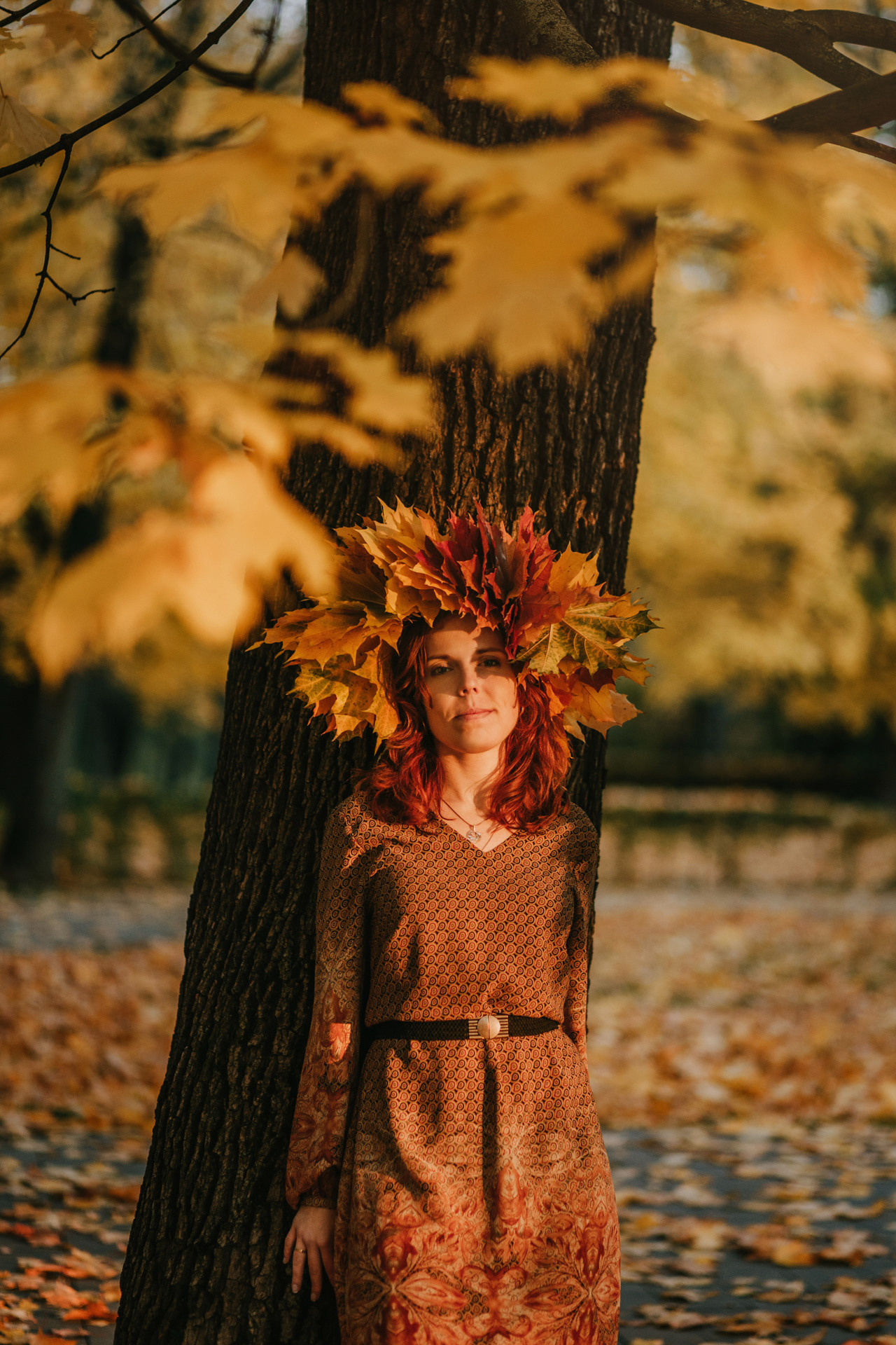 Оля в осени. Фотограф-анималист Елена Радченко, Москва