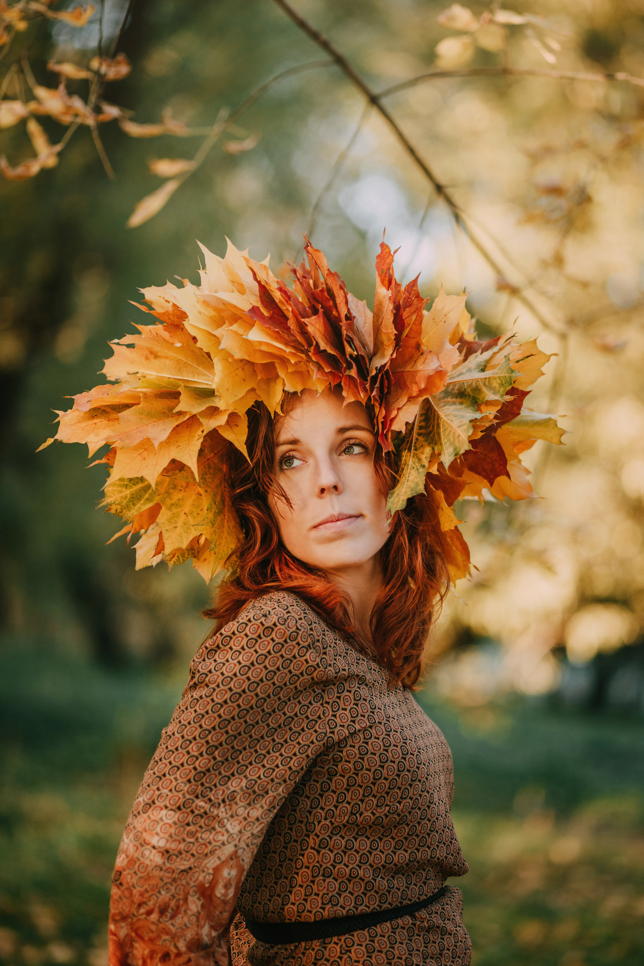 Оля в осени. Фотограф-анималист Елена Радченко, Москва