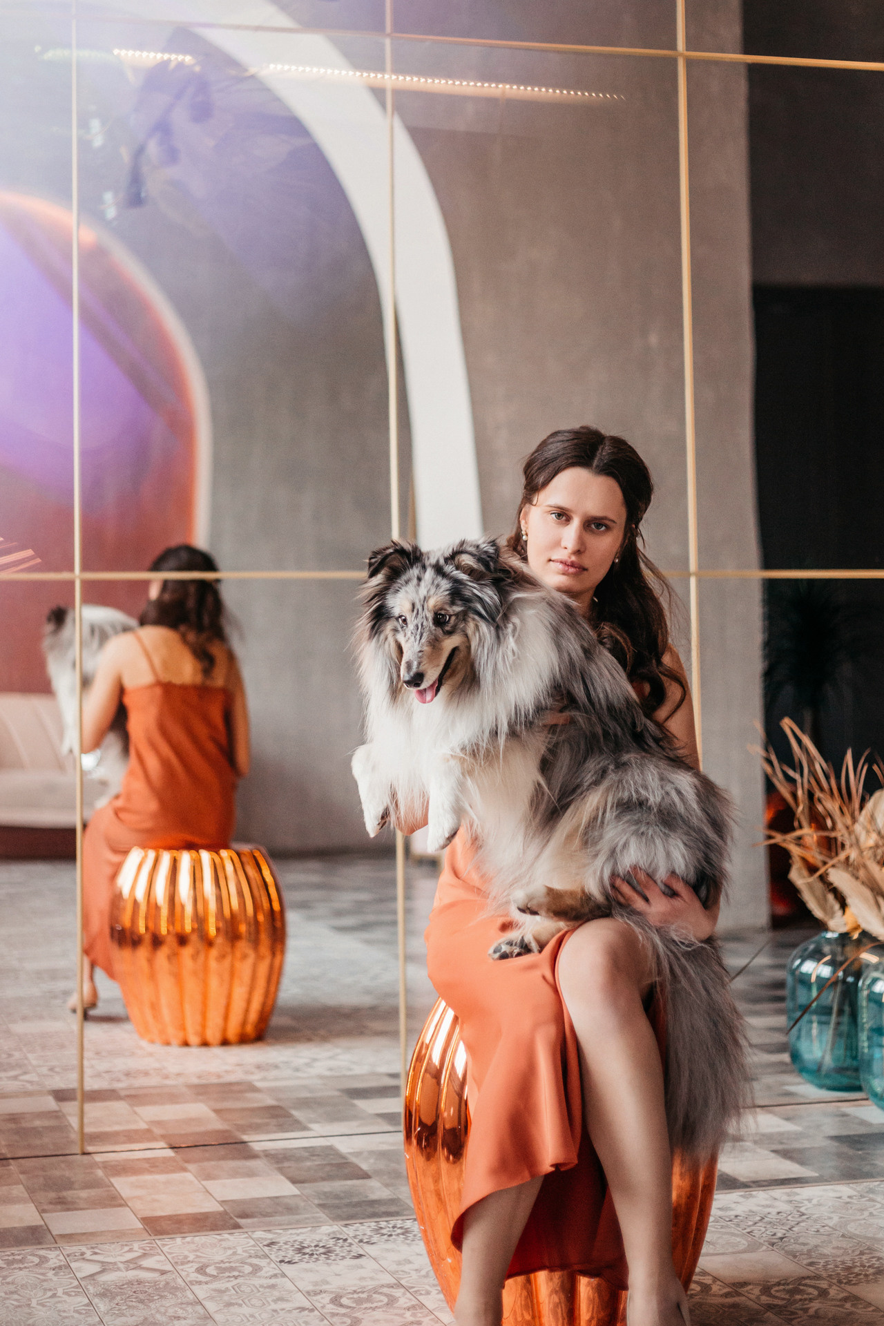 Аня и Скай. Фотограф-анималист Елена Радченко, Москва