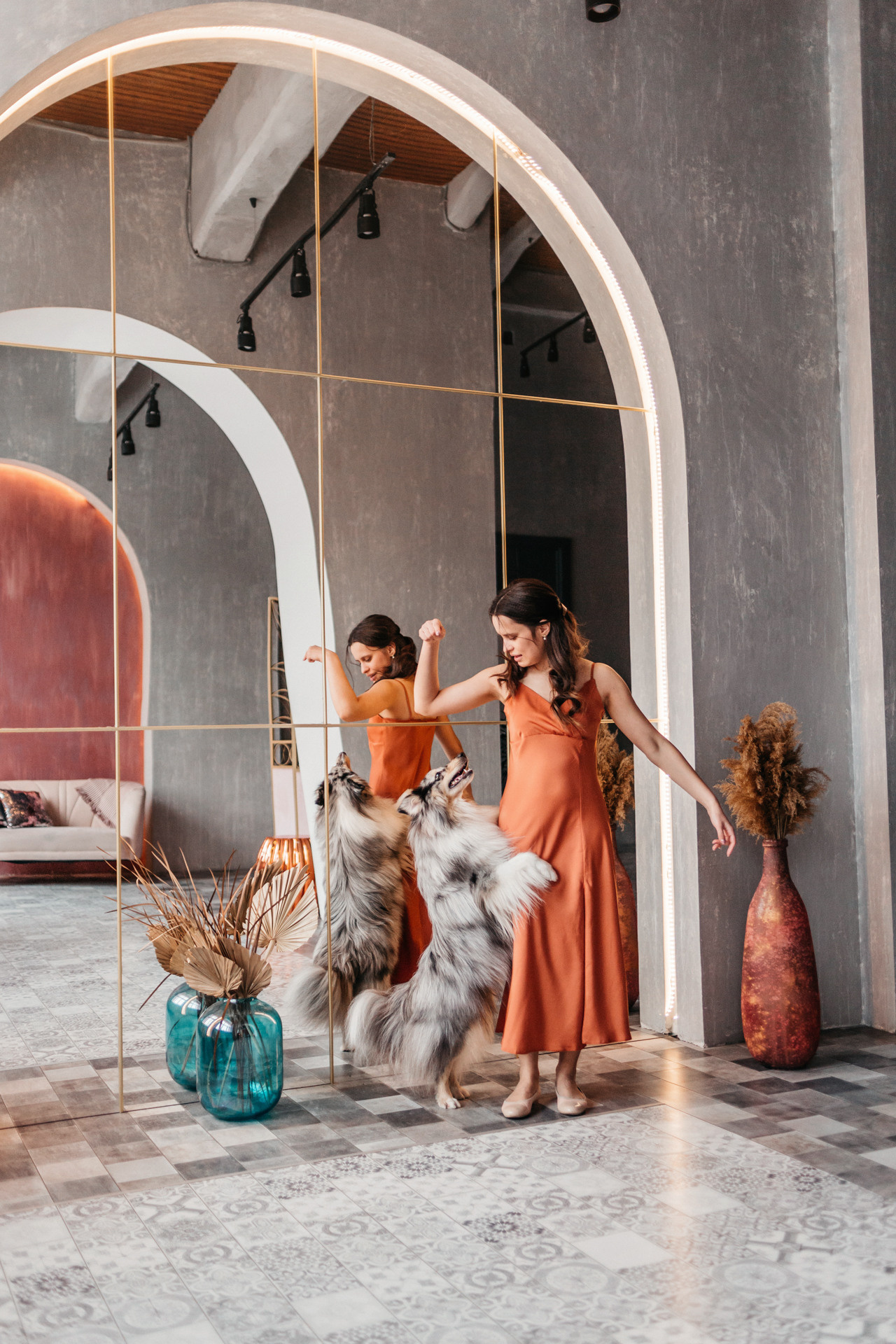 Аня и Скай. Фотограф-анималист Елена Радченко, Москва