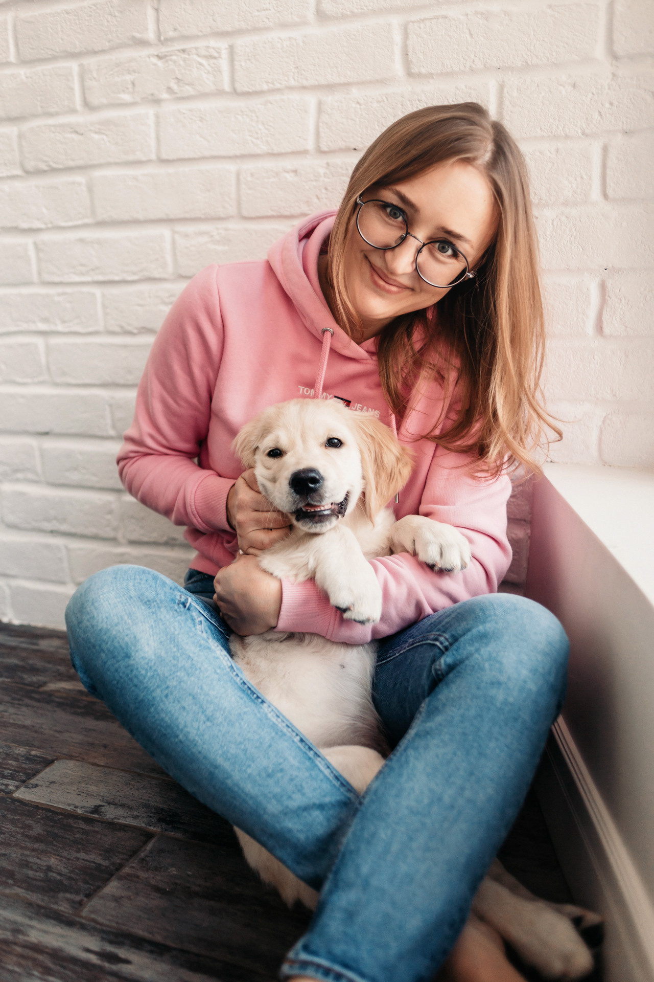 Наталья и Шелби. Фотограф-анималист Елена Радченко, Москва