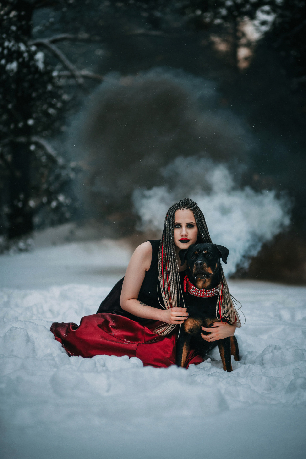 Каринэ и Цири. Фотограф-анималист Елена Радченко, Москва