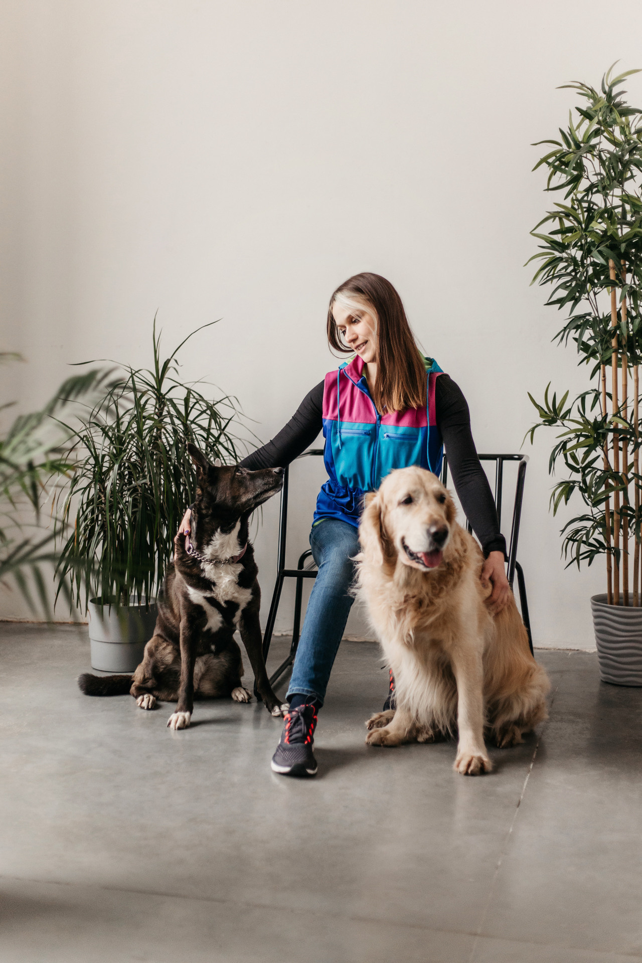 Ира, Бэлла и Альма. Фотограф-анималист Елена Радченко, Москва
