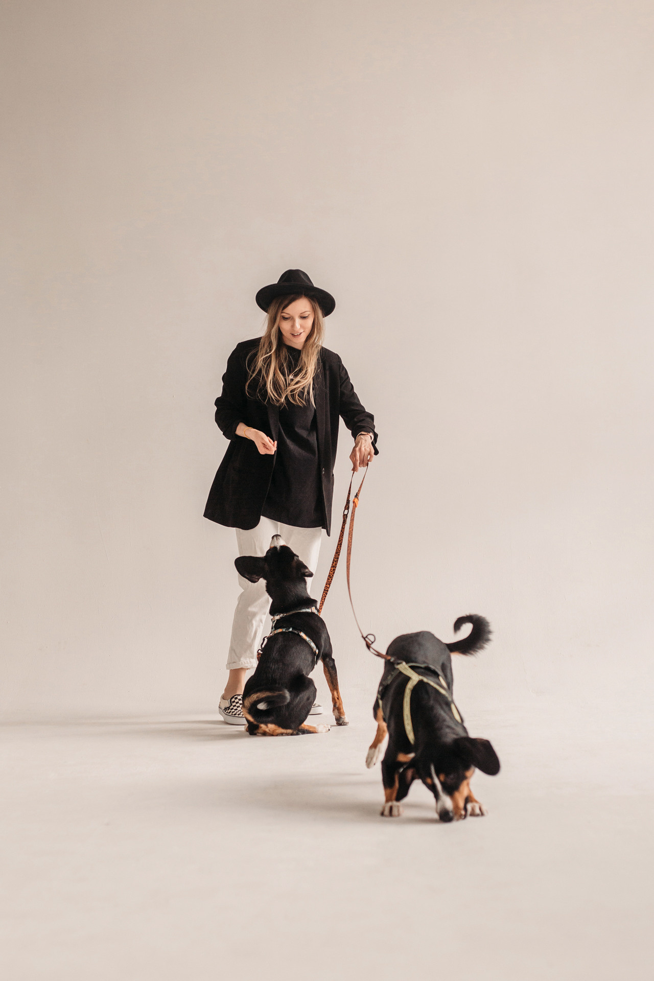 Аня, Вафля и Пикси. Фотограф-анималист Елена Радченко, Москва