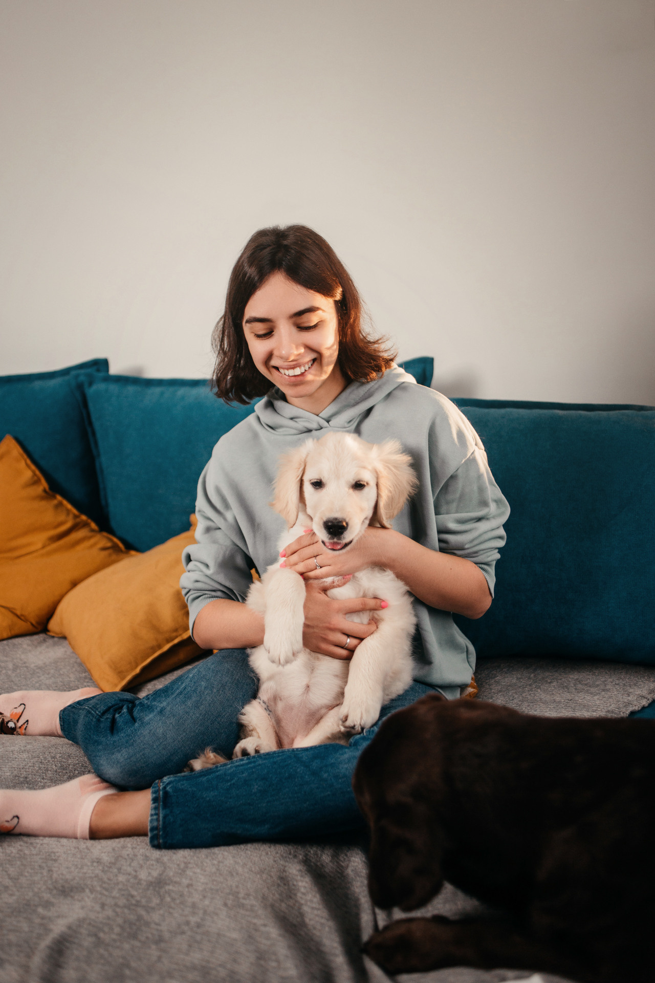Настя, Вальда и Флер. Фотограф-анималист Елена Радченко, Москва