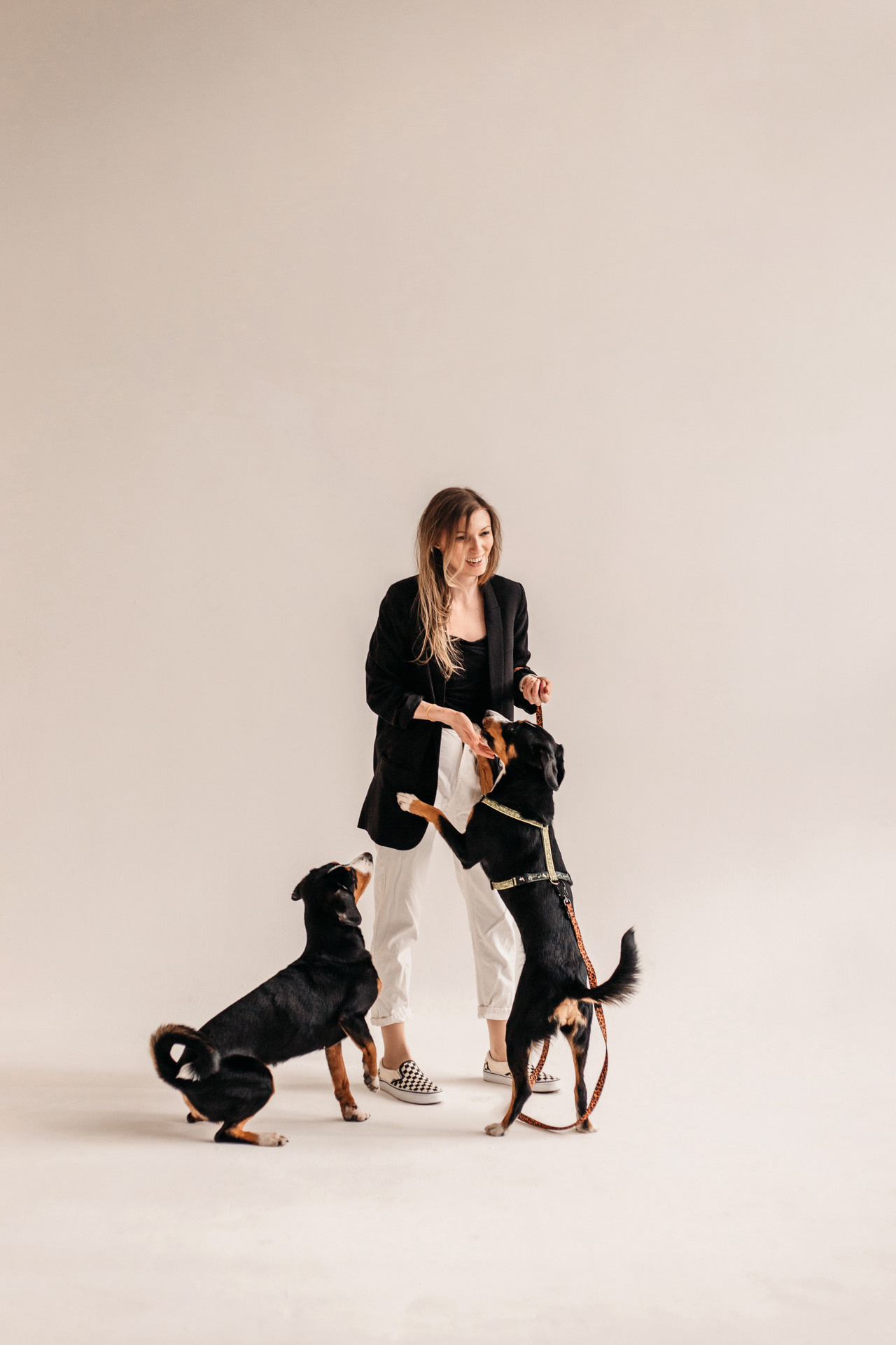 Аня, Вафля и Пикси. Фотограф-анималист Елена Радченко, Москва