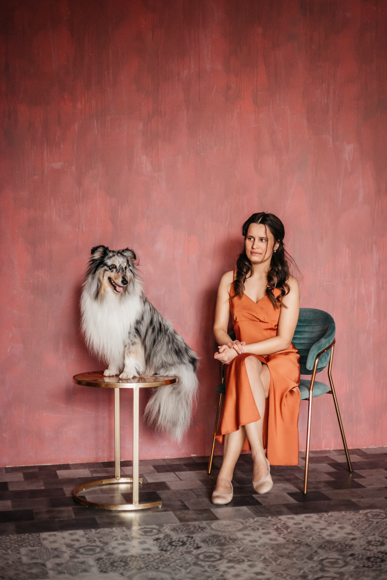 Аня и Скай. Фотограф-анималист Елена Радченко, Москва