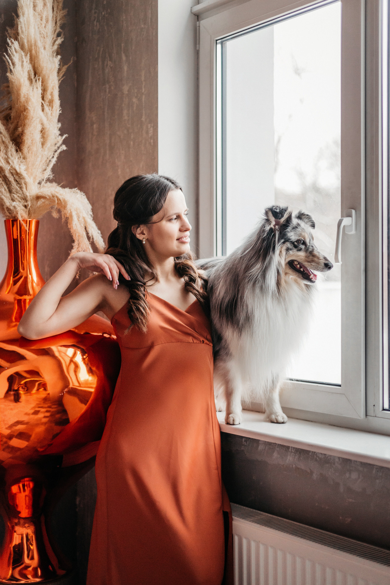 Аня и Скай. Фотограф-анималист Елена Радченко, Москва