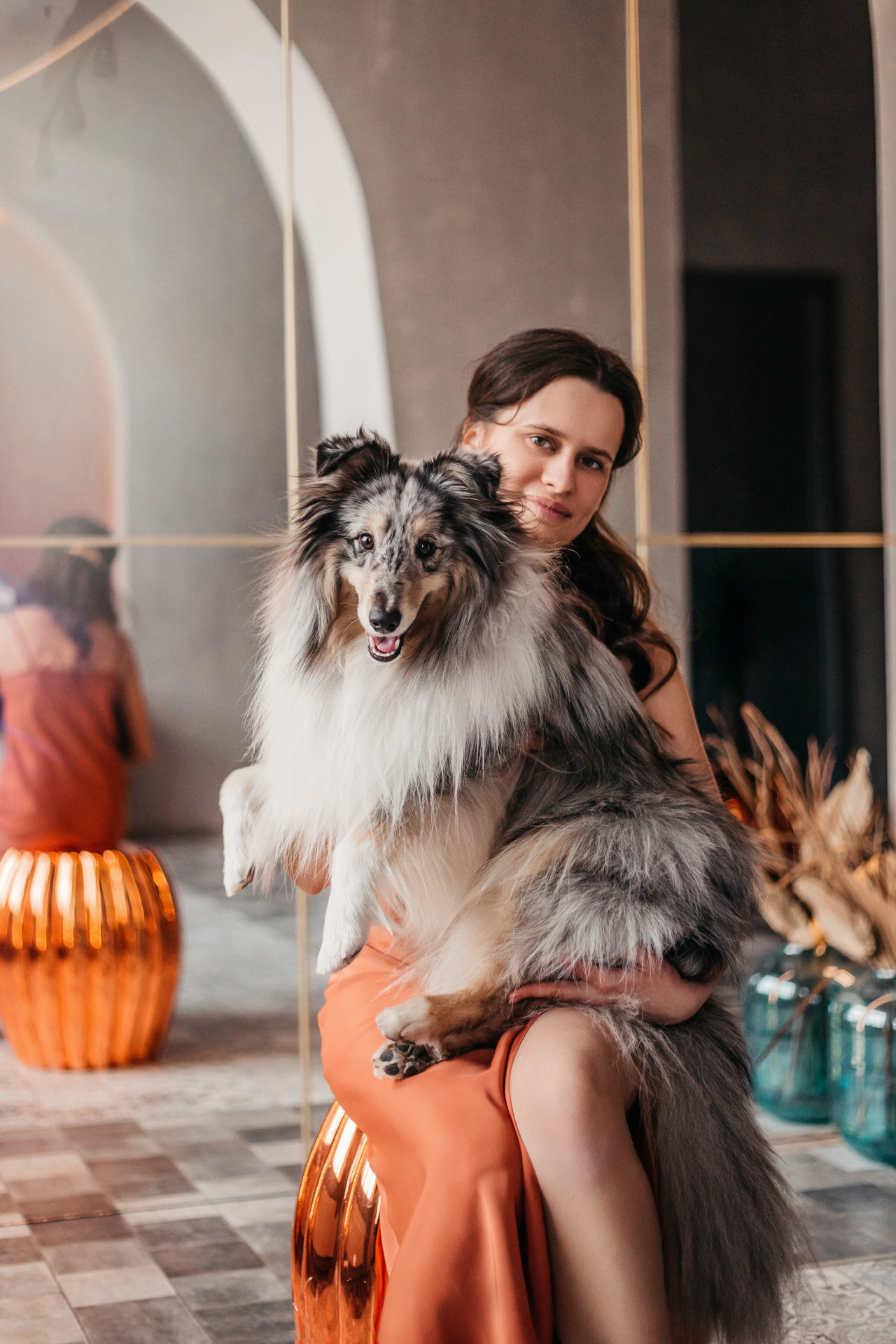 Аня и Скай. Фотограф-анималист Елена Радченко, Москва