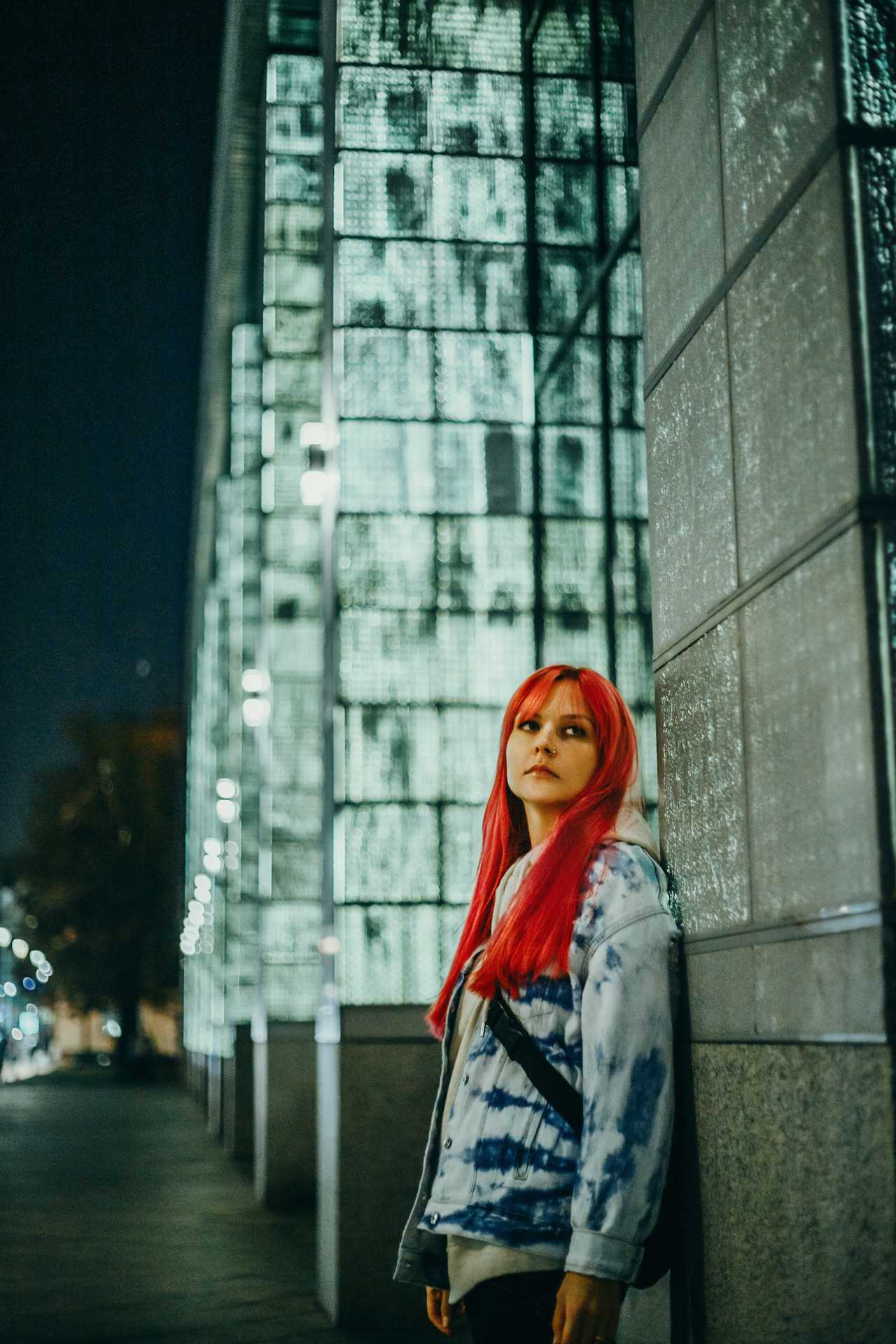 Маша в неоне. Фотограф-анималист Елена Радченко, Москва